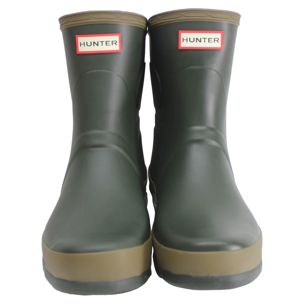 Hunter Mens Boots Field Gardener Short Casual Wellies Outdoor Rubber - UK 8
