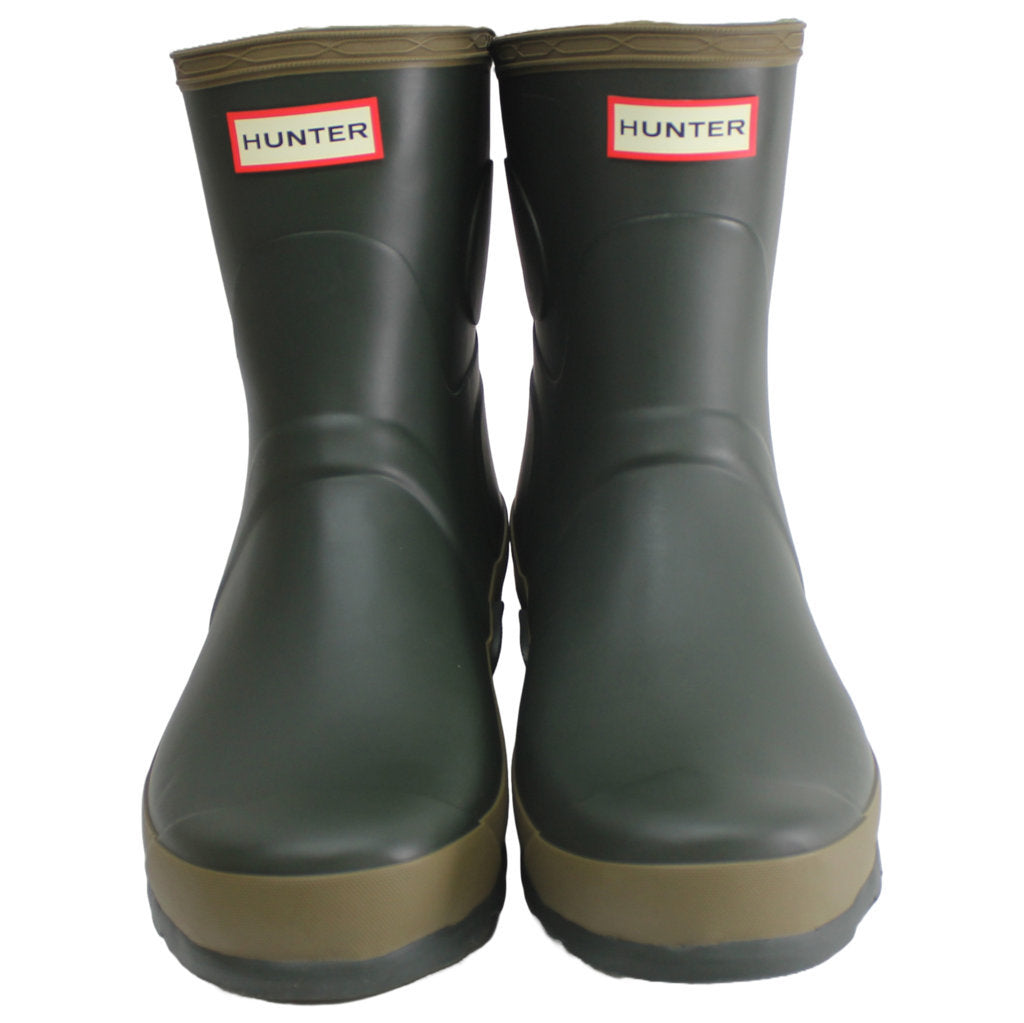 Hunter Mens Boots Field Gardener Short Casual Wellies Outdoor Rubber - UK 9
