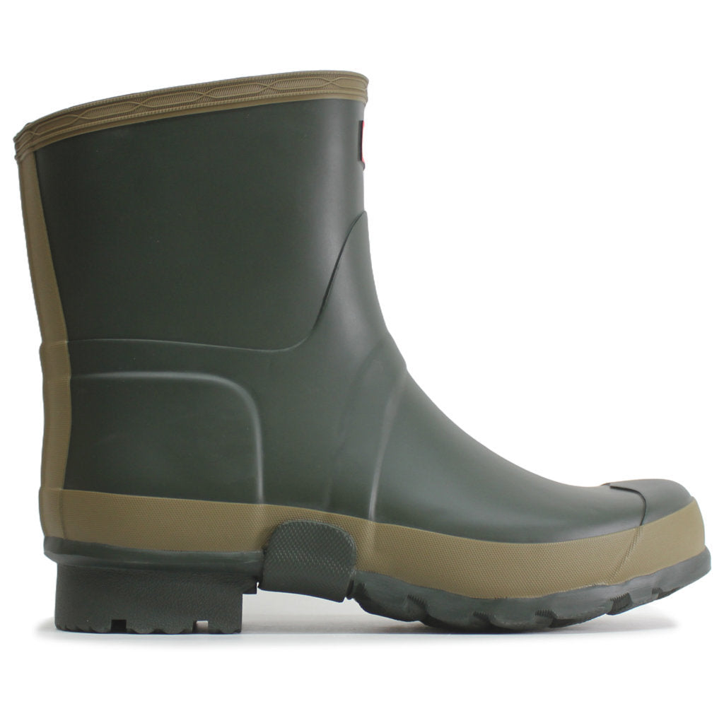 Hunter Mens Boots Field Gardener Short Casual Wellies Outdoor Rubber - UK 9