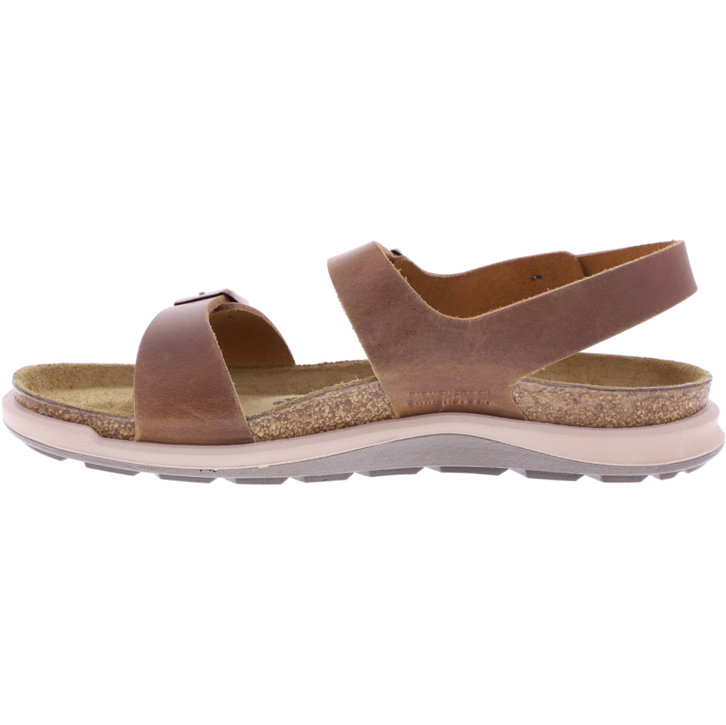 Birkenstock Sonora CT Waxy Leather Unisex Sandals#color_ginger brown