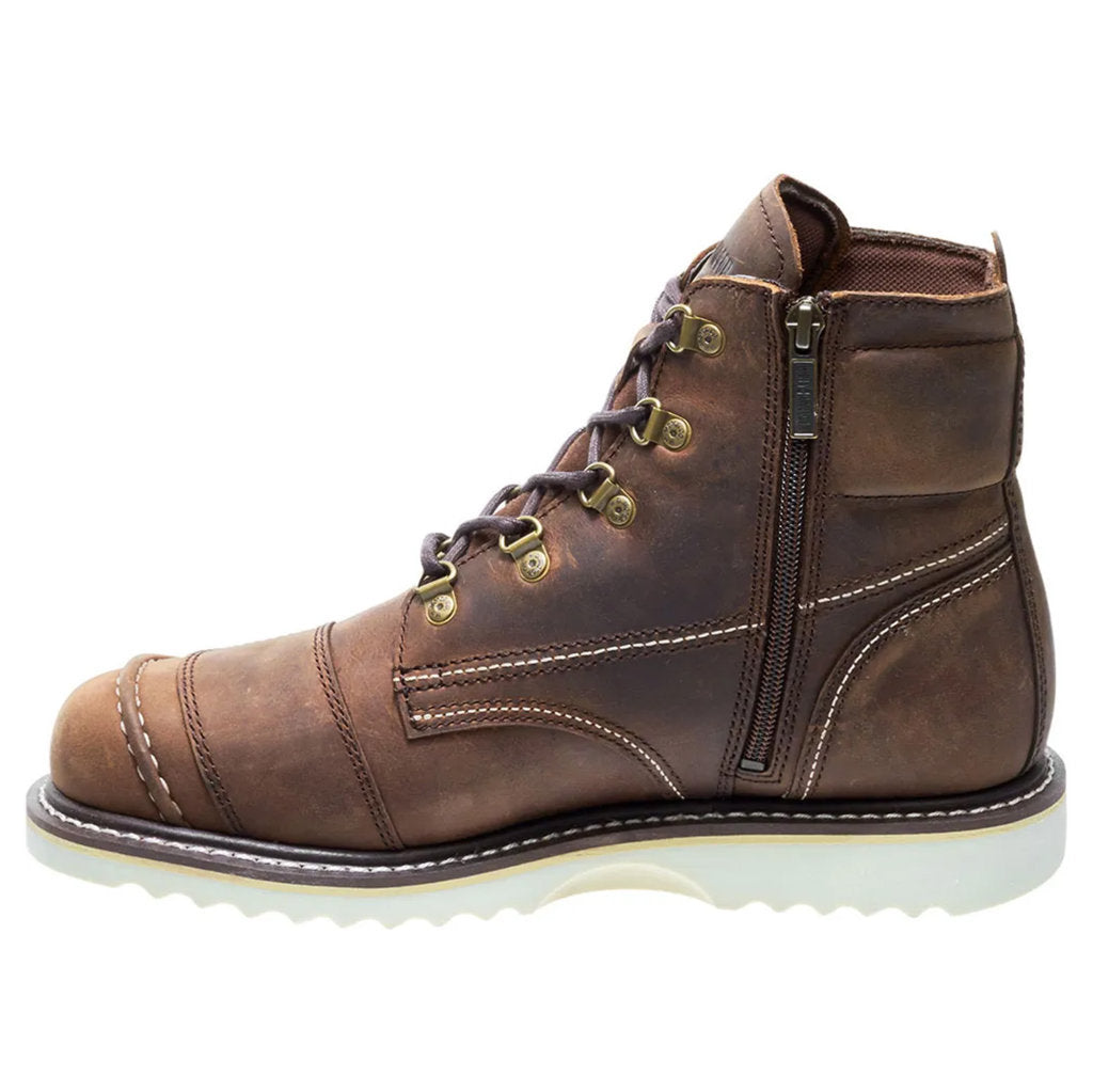 Harley Davidson Hagerman Nubuck Leather Men's Riding Boots#color_scrubland