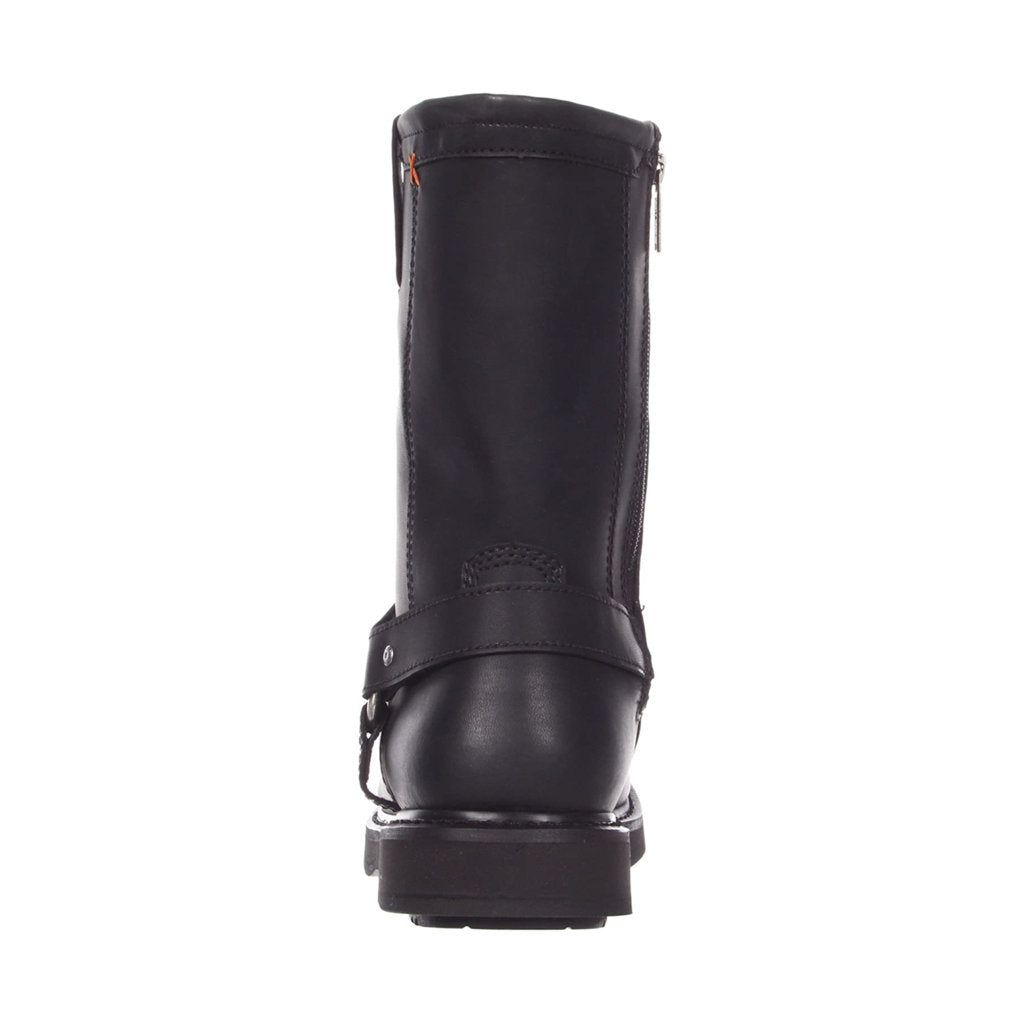 Harley Davidson Bill Full Grain Leather Men's Steel Toe Boots#color_black