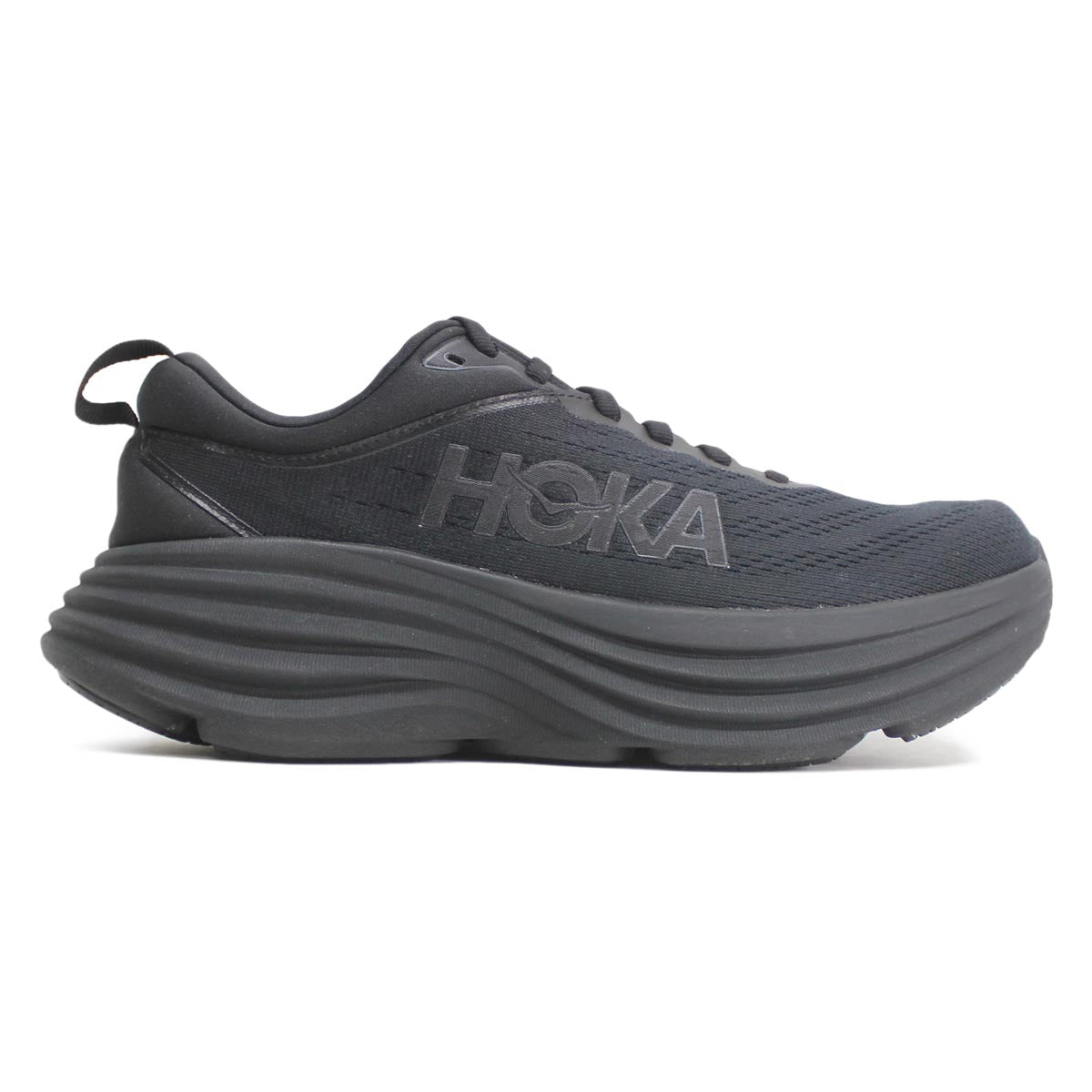 Hoka One One Womens Trainers Bondi 8 Lace-Up Low-Top Running Sneakers Textile - UK 6.5