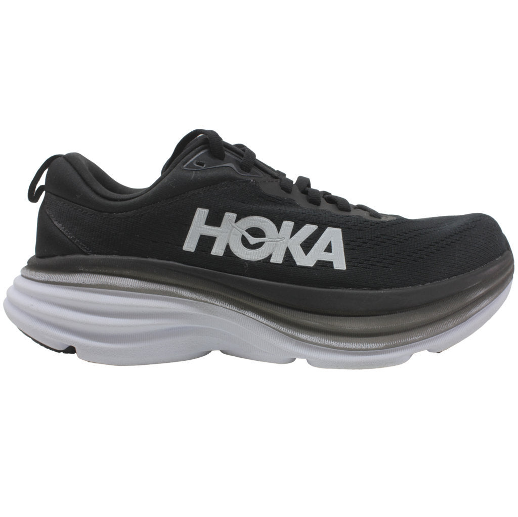Hoka One One Womens Trainers Bondi 8 Lace-Up Low-Top Sneakers Textile - UK 5.5