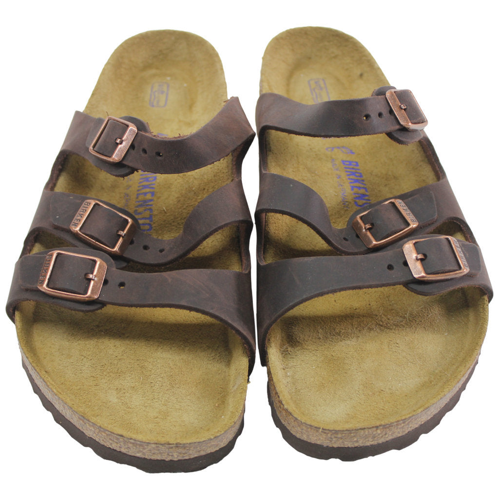 Birkenstock Florida BS 0053901 Oiled Leather Unisex Sandals - UK 7.5