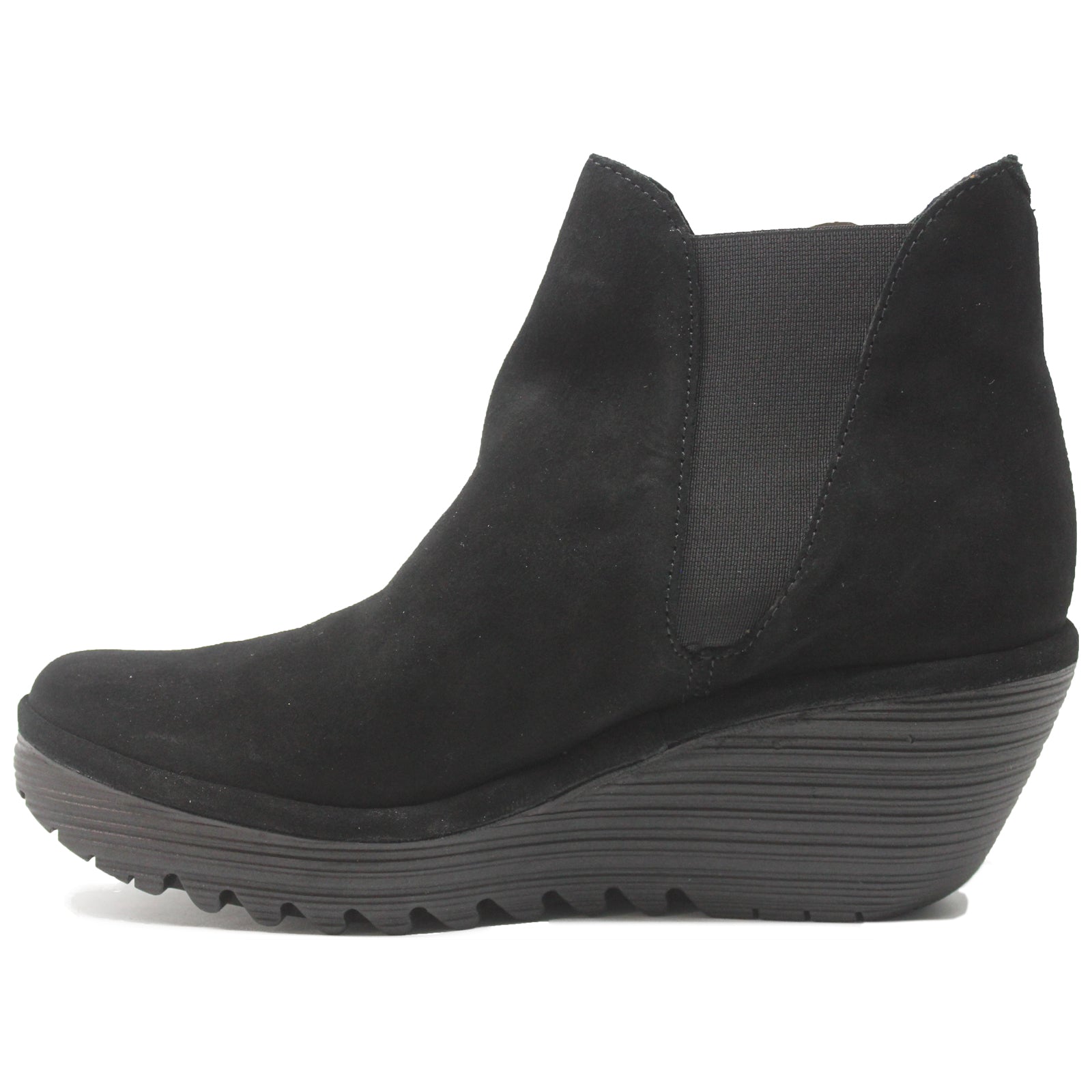 Fly London Yoss Suede Womens Boots#color_black