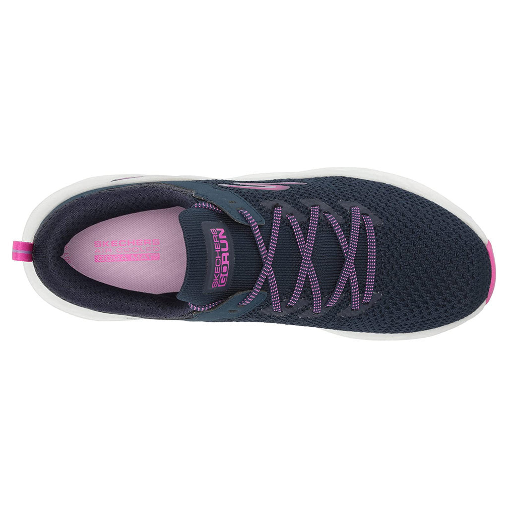 Skechers Go Run Swirl Tech - Dash Charge Synthetic Women's Low-Top Trainers#color_navy