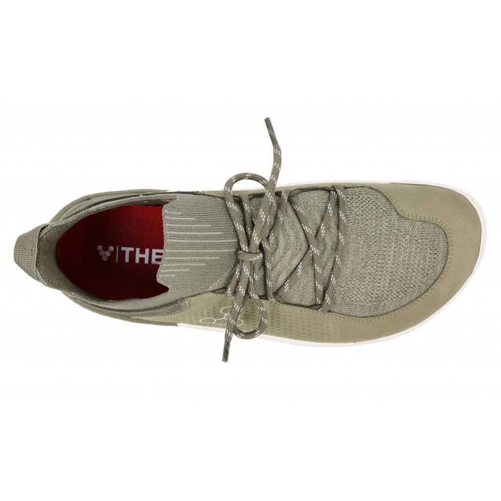 Vivobarefoot Tracker Decon Low FG2 Leather Textile Mens Trainers#color_sage