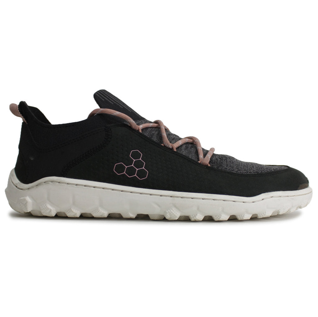 Vivobarefoot Womens Trainers Tracker Decon Low FG2 Lace Up Leather Textile - UK 5