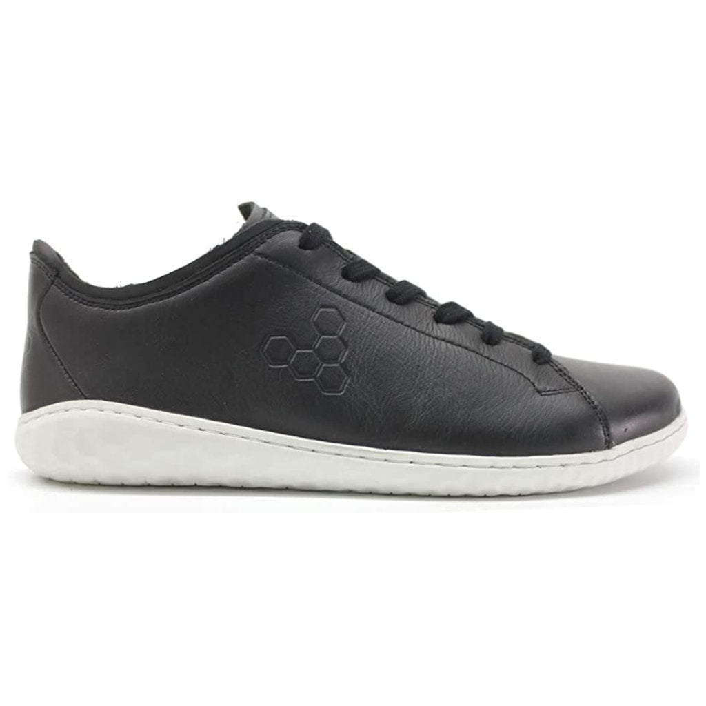 Vivobarefoot Geo Court III Leather Mens Trainers#color_obsidian