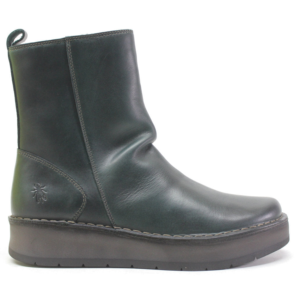 Fly London RENO053FLY Rug Leather Womens Boots#color_petrol