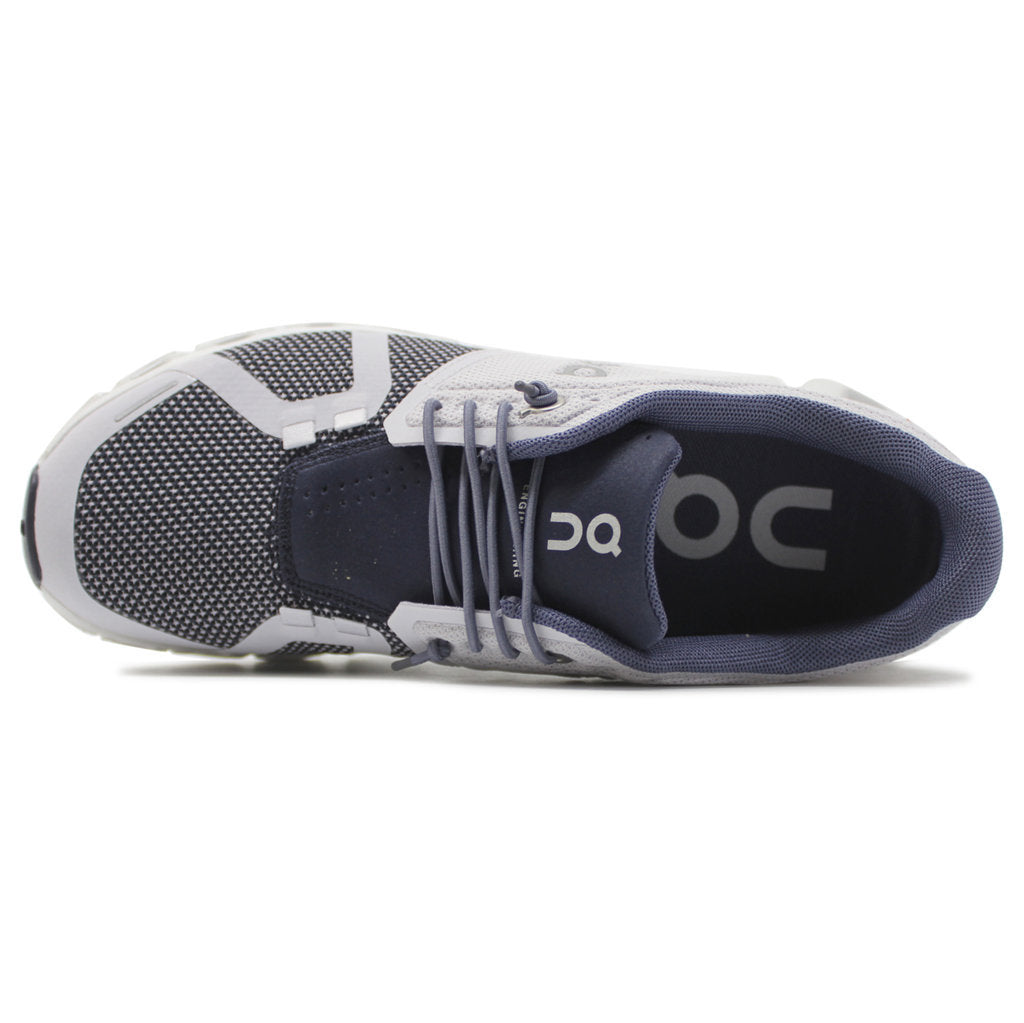 On Running Cloud 5 Combo Textile Women's Low-Top Trainers#color_lavender ink