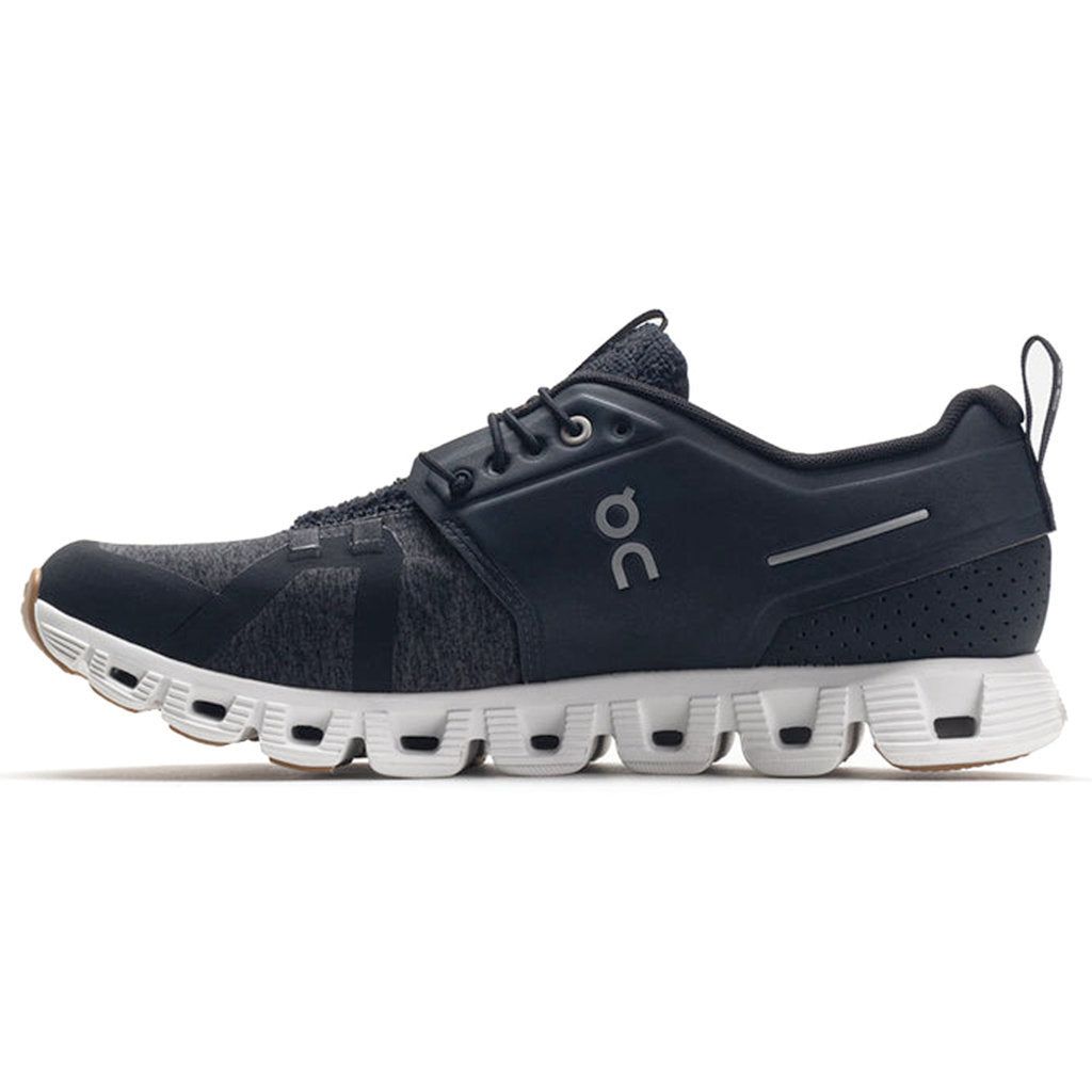 On Running Cloud 5 Terry Textile Men's Low-Top Trainers#color_black almond