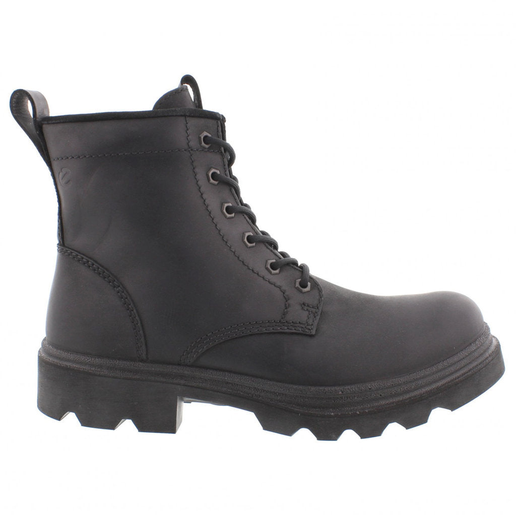 Ecco Grainer Nubuck Mens Boots#color_black
