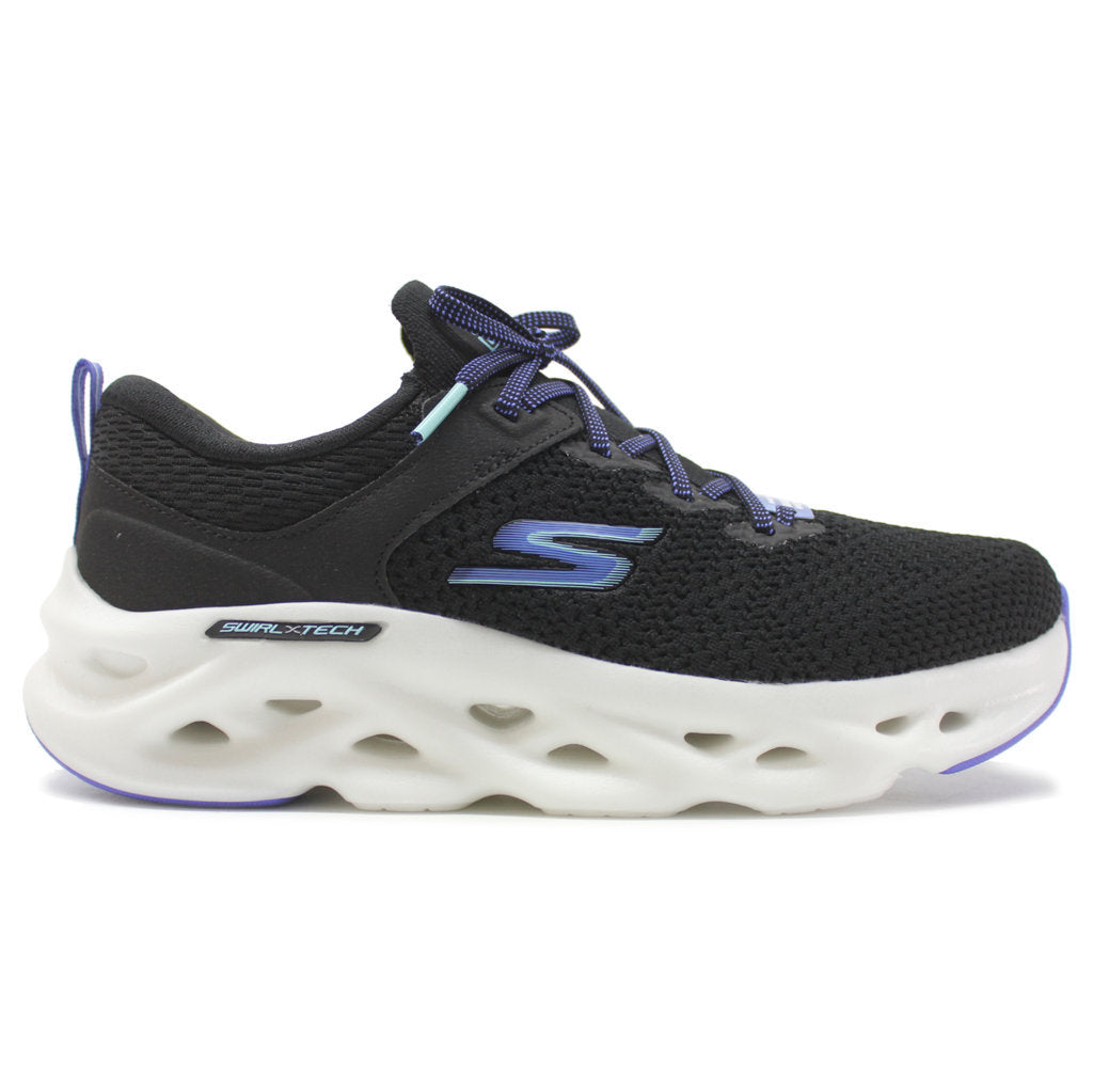 Skechers Go Run Glide Step Max - Dash Charge Textile Women's Low-Top Trainers#color_black