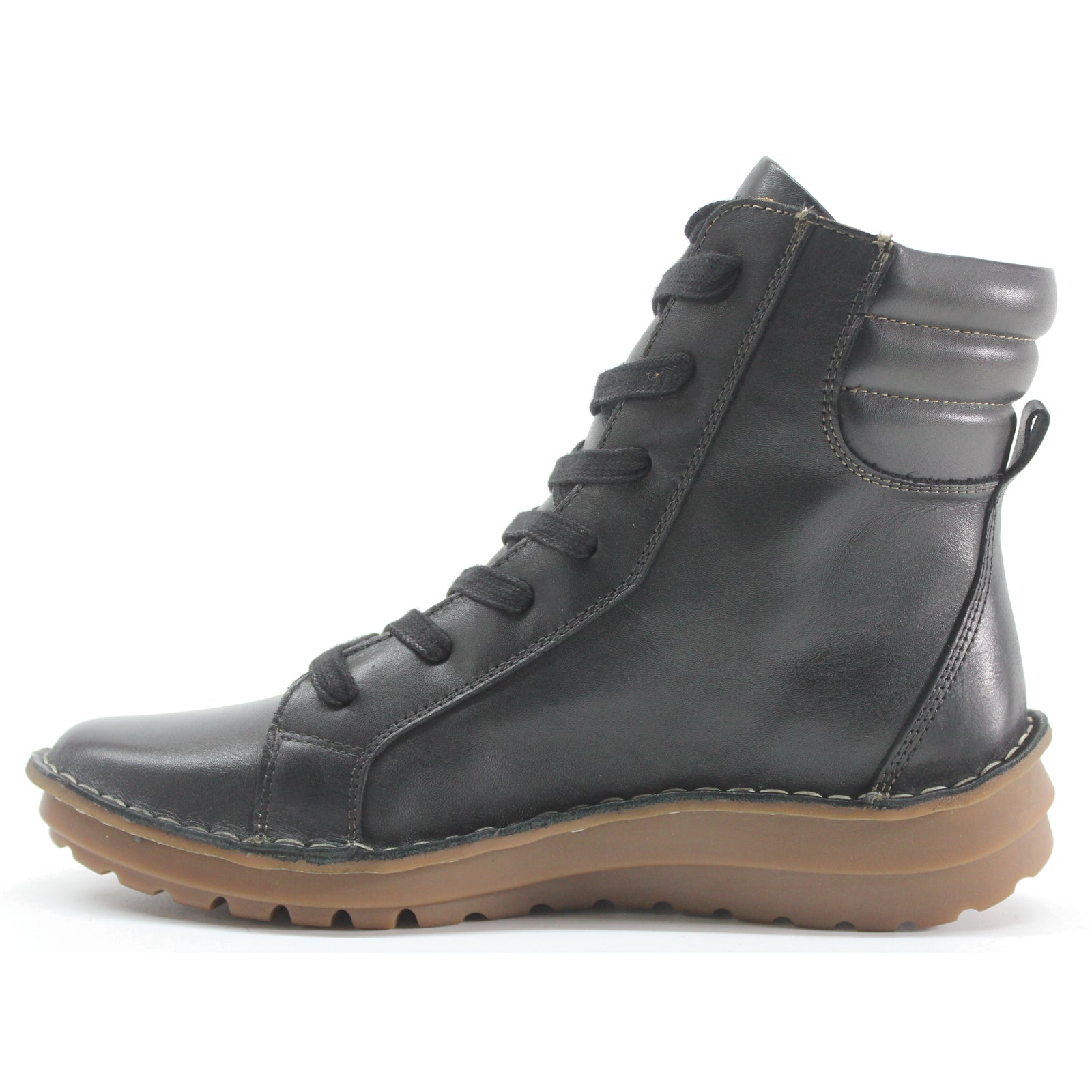 Pikolinos Cazorla W5U-8922C1 Leather Womens Boots#color_black
