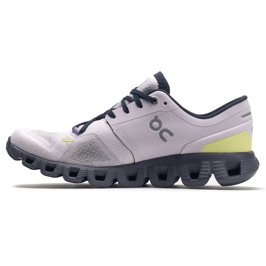 On Running Cloud X 3 Textile Women's Low-Top Trainers#color_orchid iron