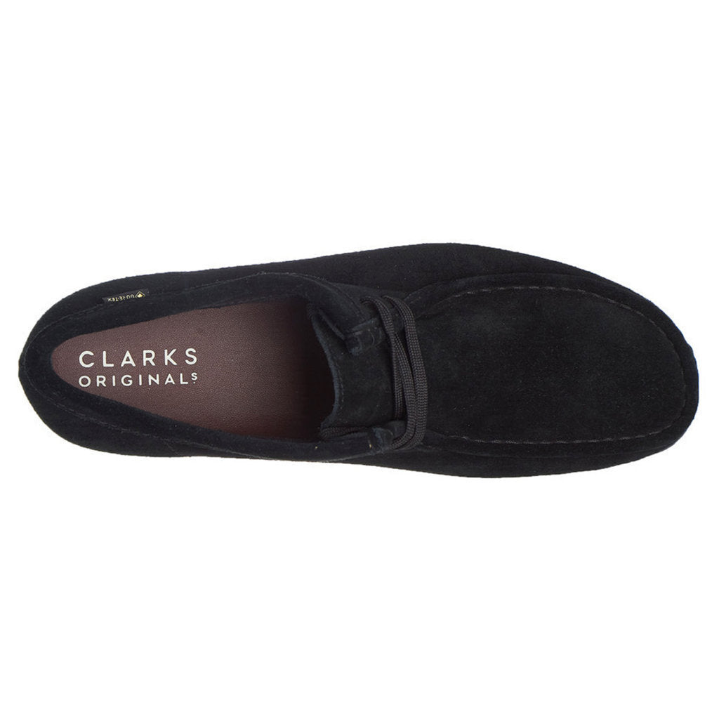 Clarks Originals Wallabee GTX Suede Mens Shoes#color_black