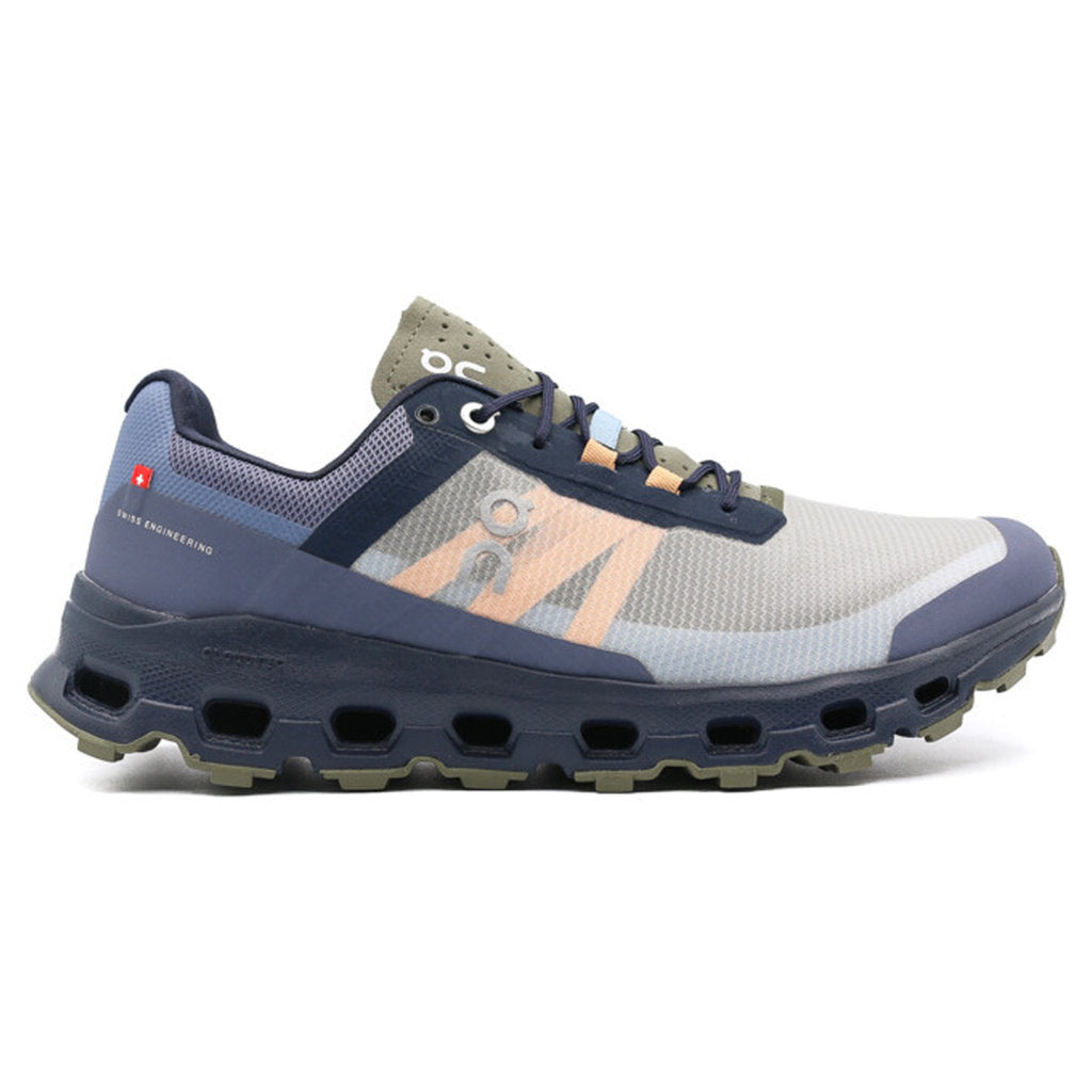 On Running Cloudvista Textile Men's Low-Top Trainers#color_midnight olive
