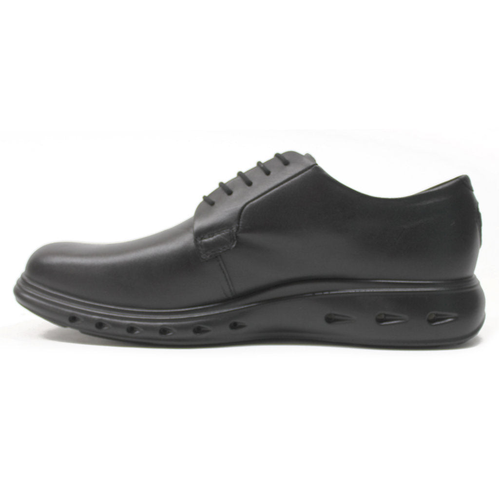 Ecco Hybrid 720 Leather Mens Shoes#color_black
