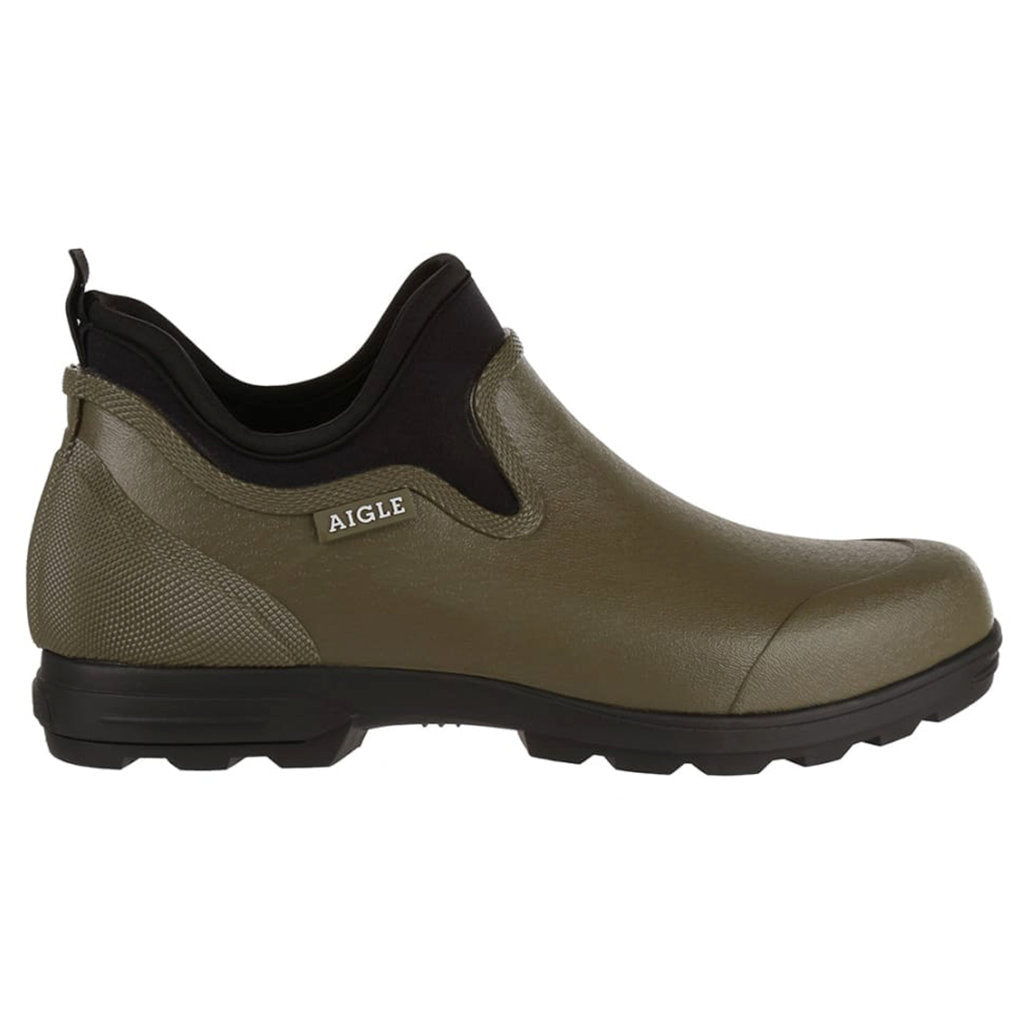 Aigle Lessfor Plus M Rubber Men's Rain Boots#color_kaki