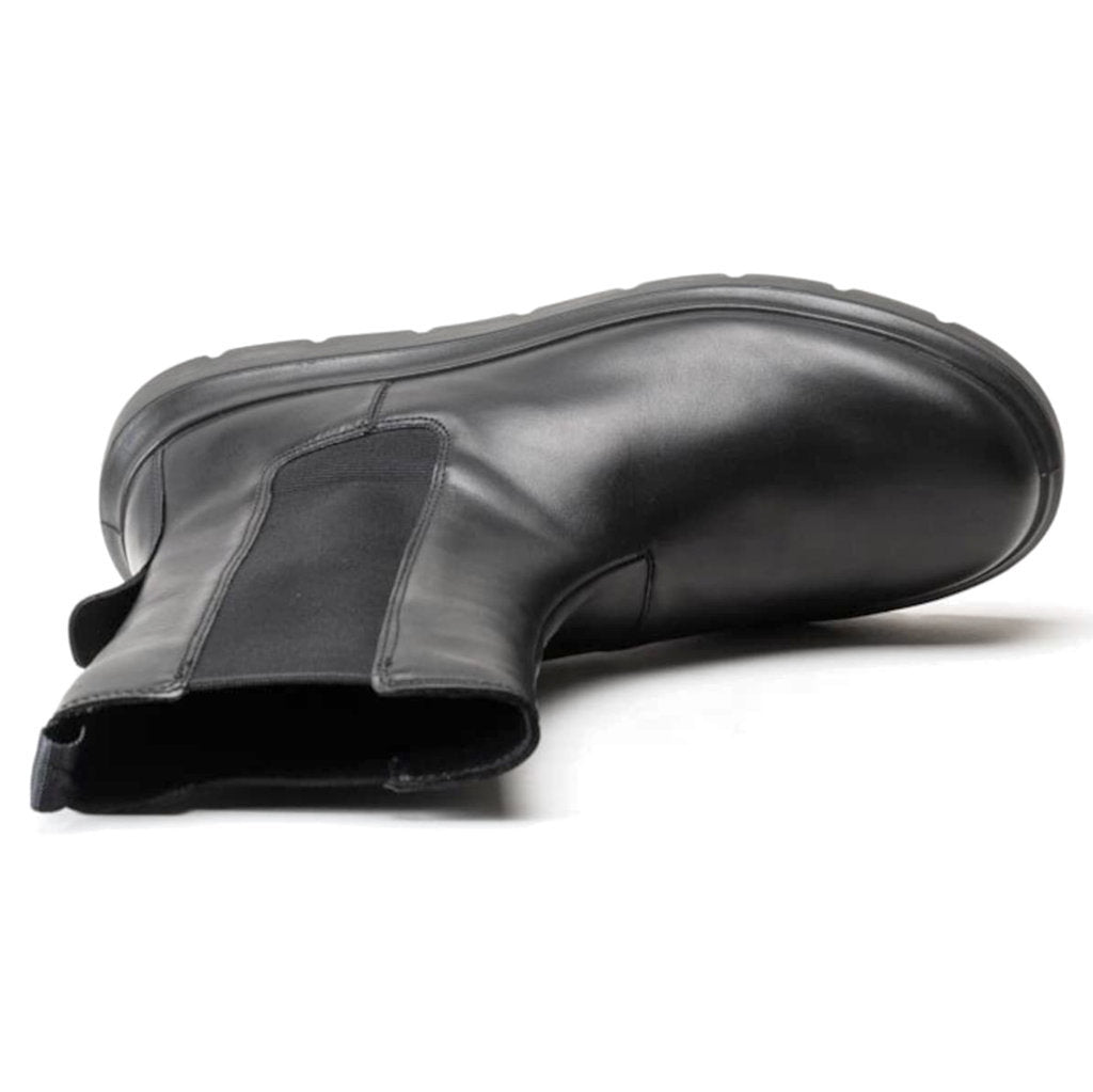 Ecco Nouvelle 216223 Leather Womens Boots#color_black