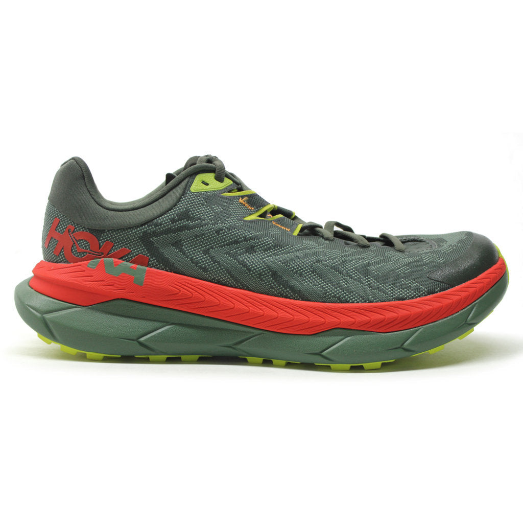 Hoka One One Tecton X Mesh Men's Low-Top Trail Trainers#color_thyme fiesta