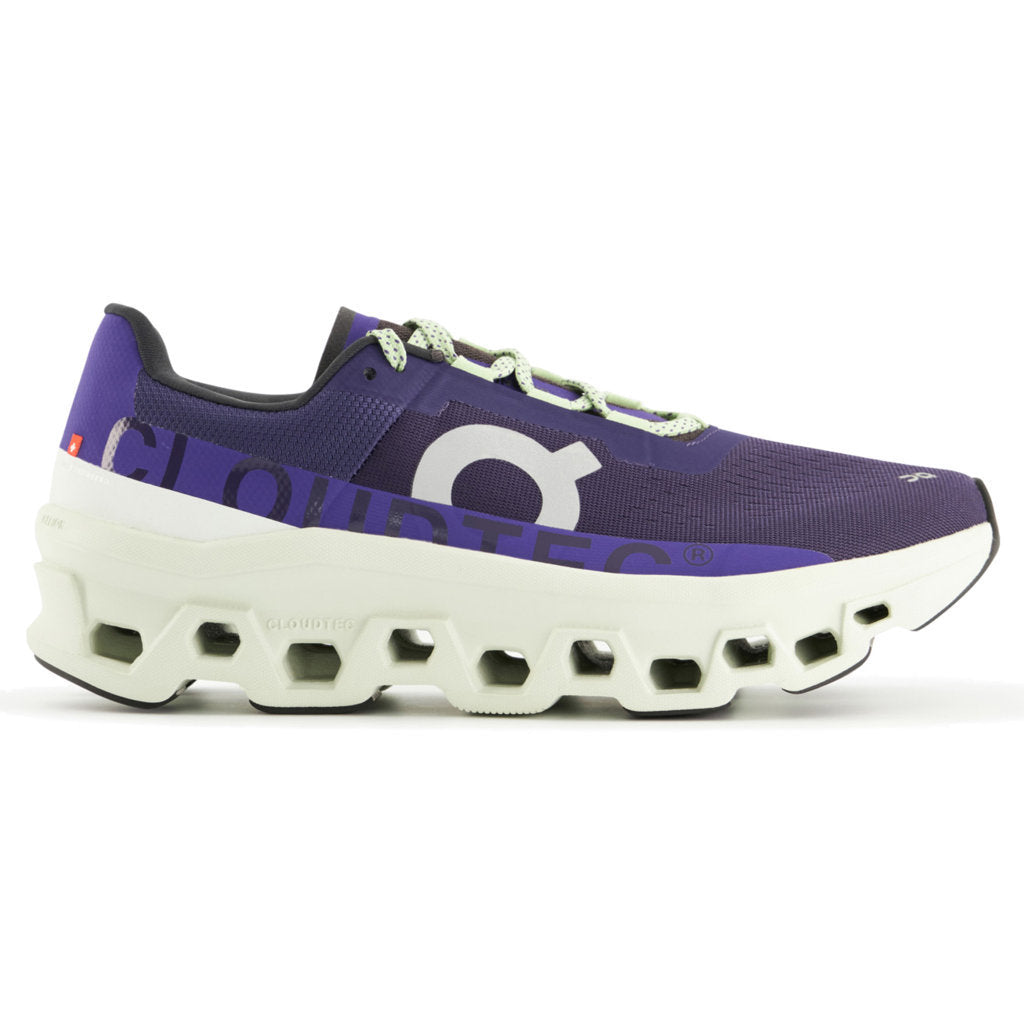 On Running Cloudmonster Textile Men's Low-Top Trainers#color_acai aloe