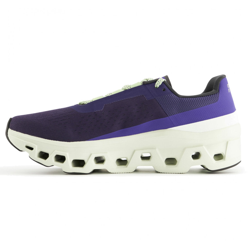 On Running Cloudmonster Textile Men's Low-Top Trainers#color_acai aloe