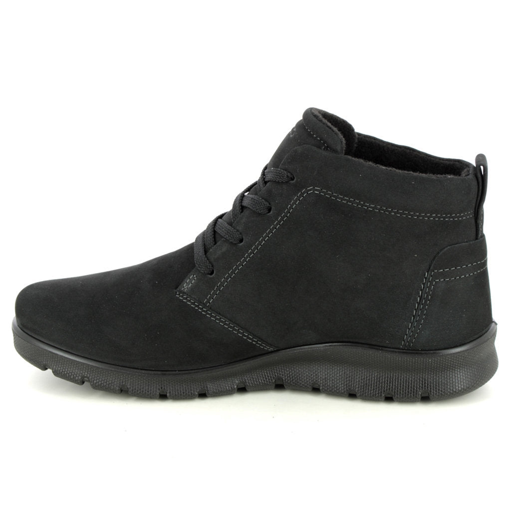 Ecco Babett 215583 Nubuck Womens Boots#color_black