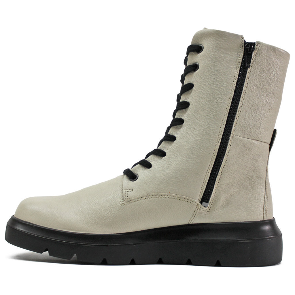 Ecco Nouvelle 216213 Leather Womens Boots#color_limestone