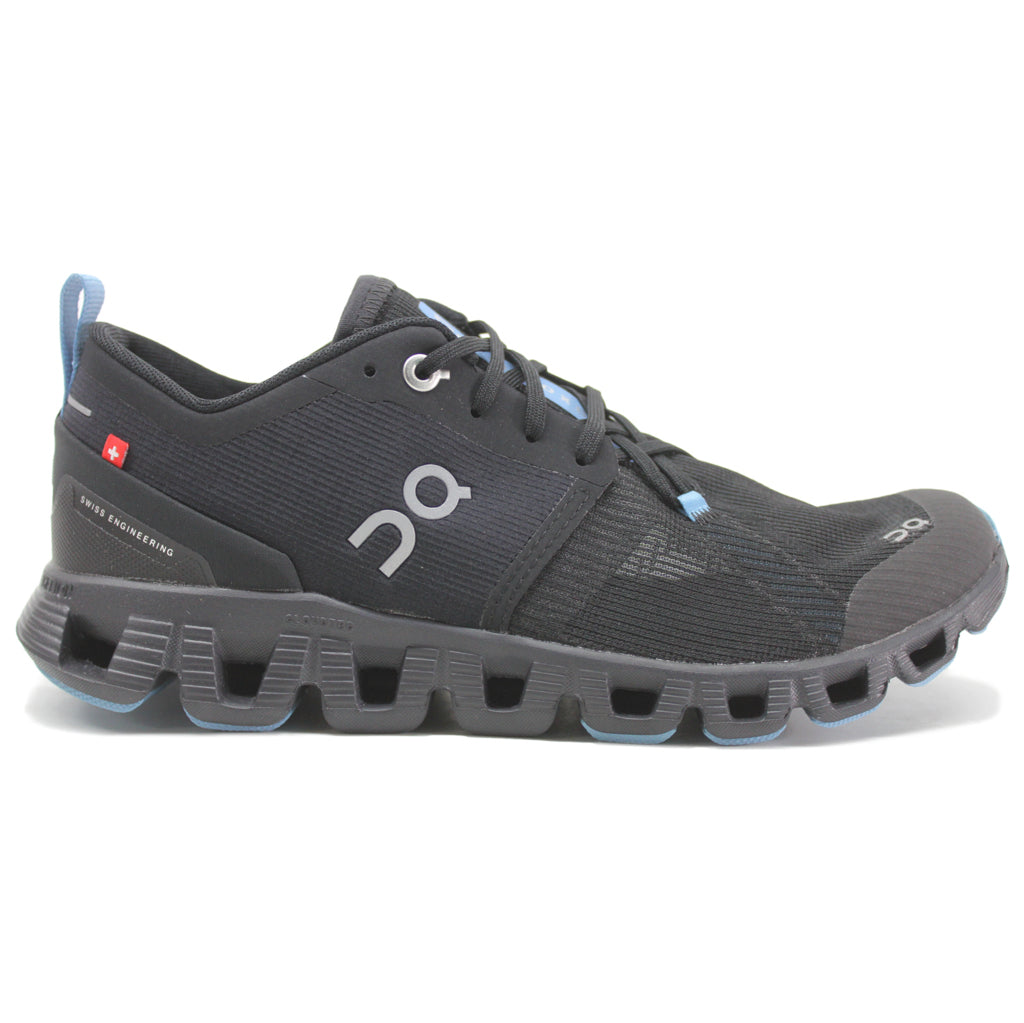 On Running Cloud X 3 Shift Textile Women's Low-Top Trainers#color_black niagara