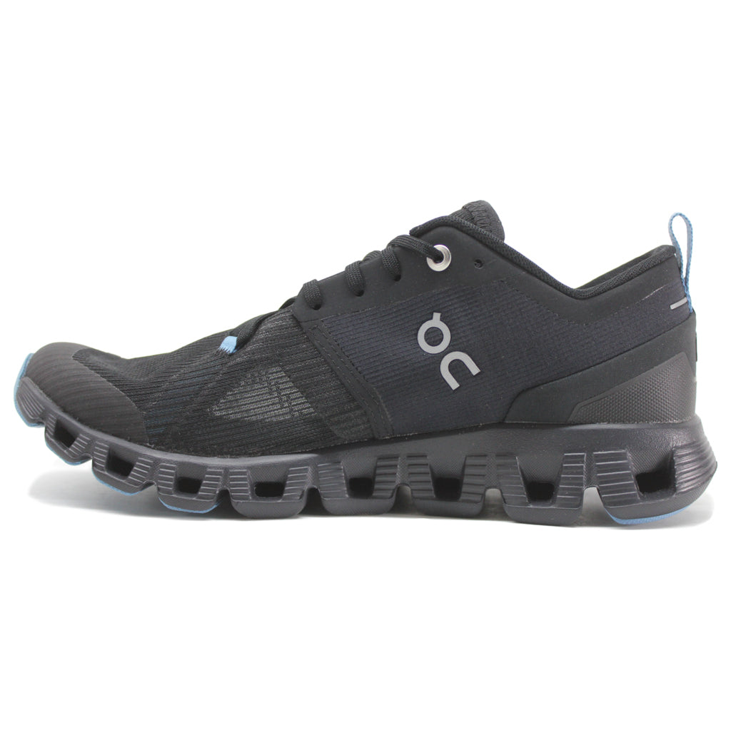 On Running Cloud X 3 Shift Textile Women's Low-Top Trainers#color_black niagara