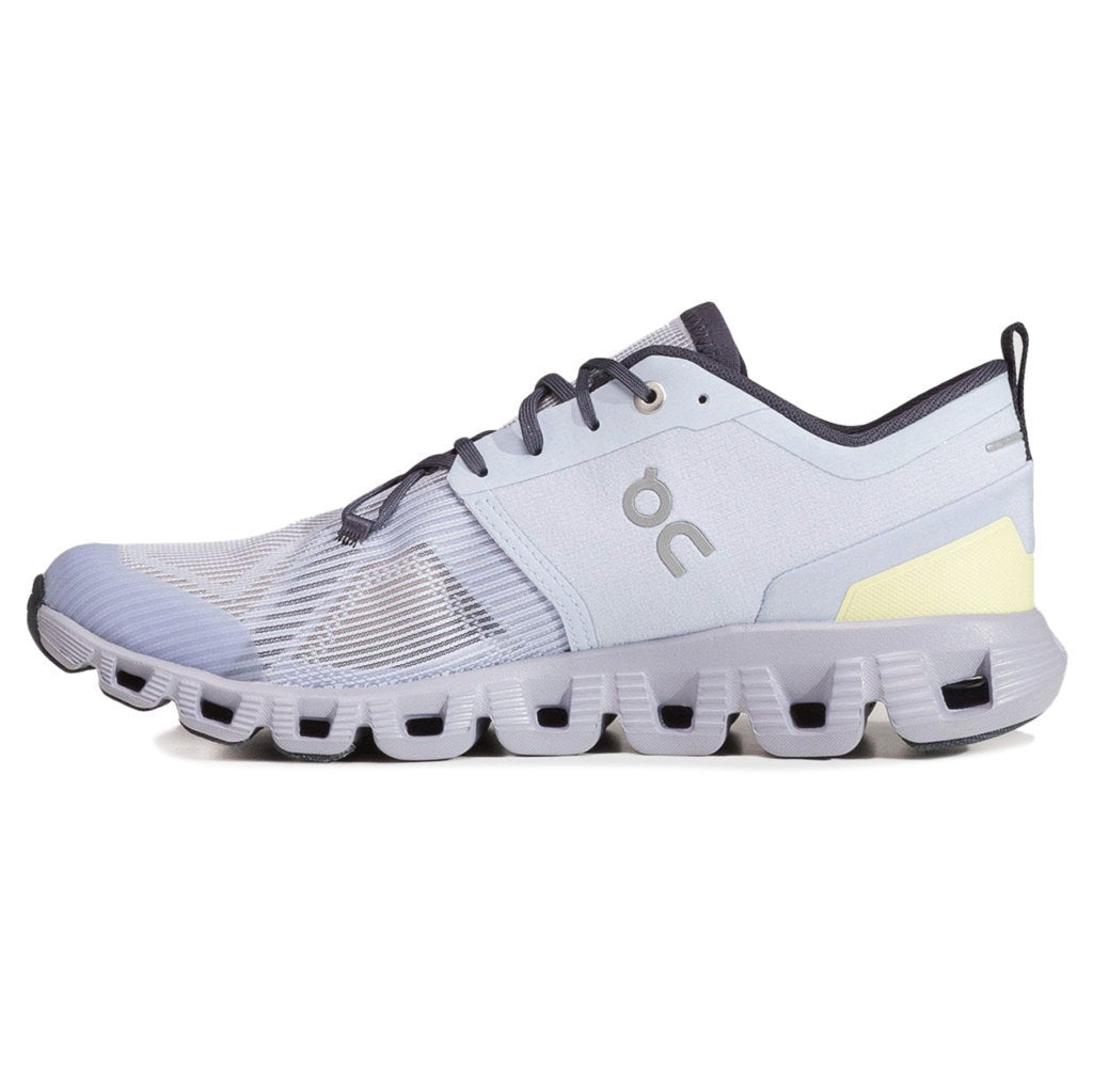 On Running Cloud X 3 Shift Textile Women's Low-Top Trainers#color_heather midnight