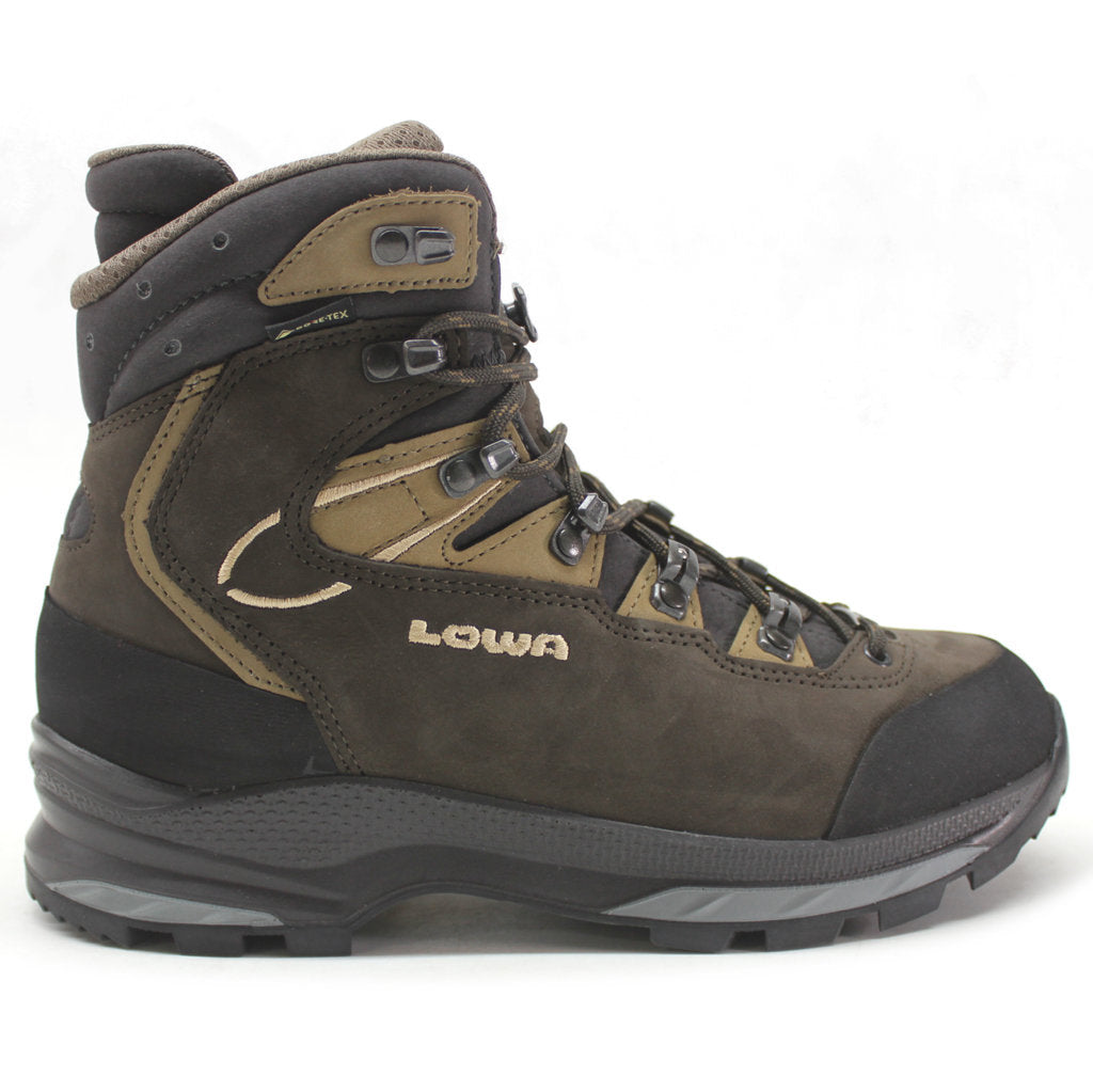 Lowa Mauria Evo GTX Nubuck Leather Women's Hiking Boots#color_dark brown taupe