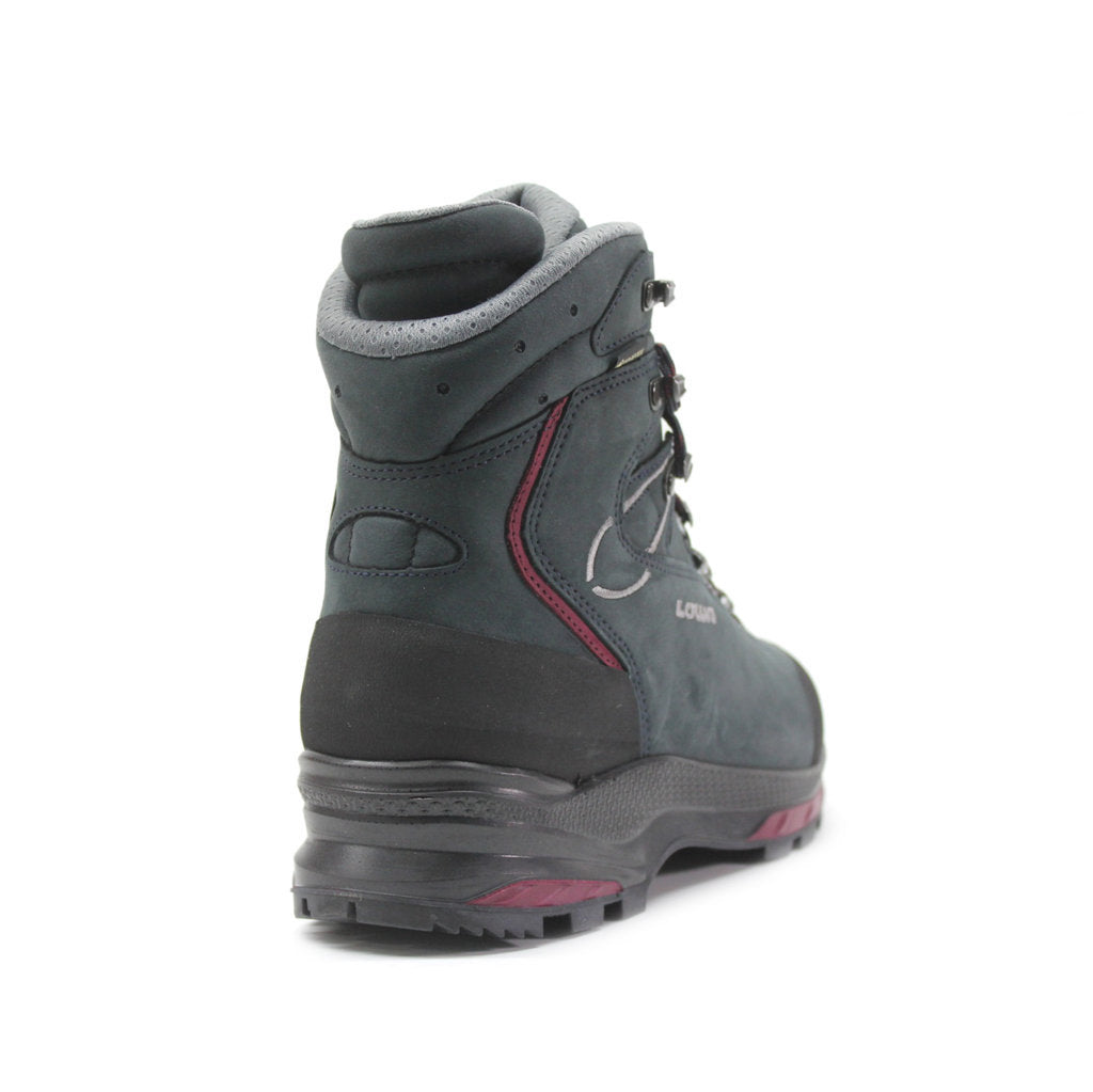 Lowa Mauria Evo GTX Nubuck Leather Women's Hiking Boots#color_navy berry