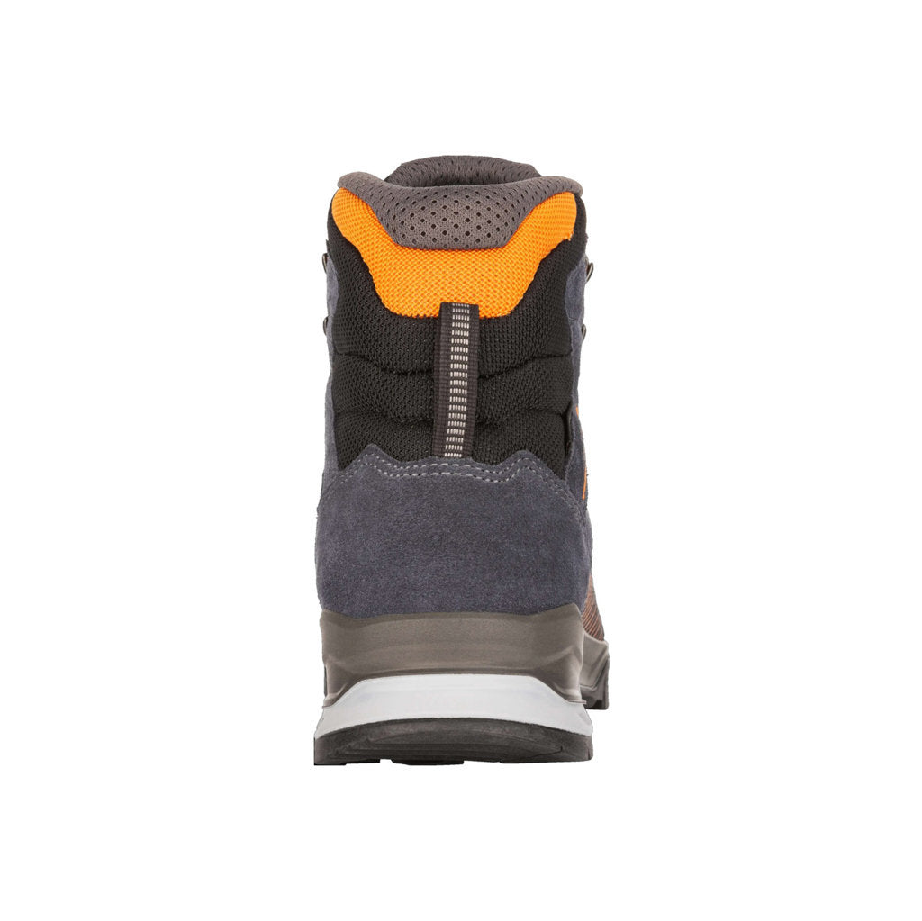 Lowa Vigo GTX Suede Leather Men's Hiking Boots#color_navy orange