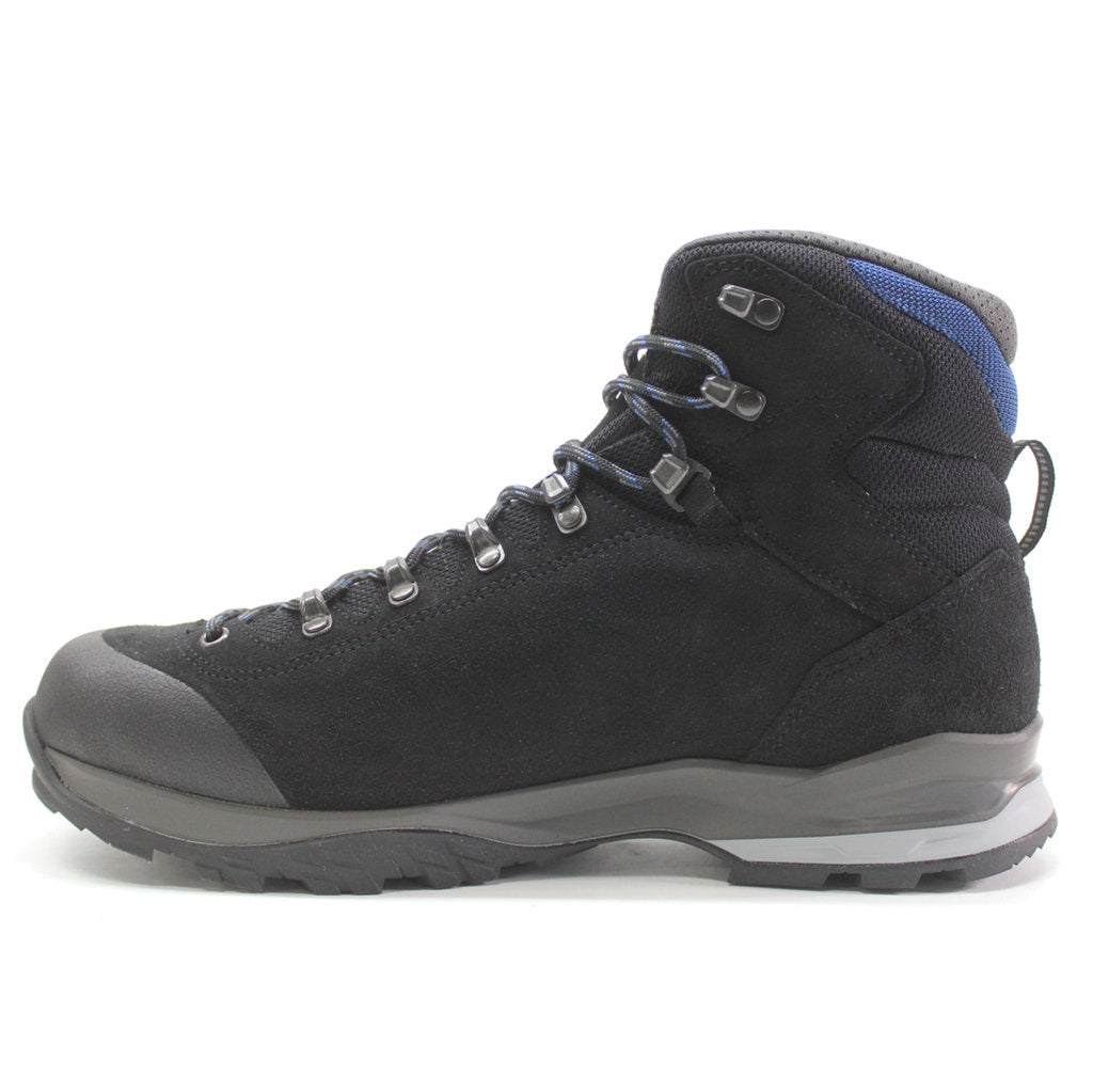 Lowa Vigo GTX Suede Leather Men's Hiking Boots#color_black blue