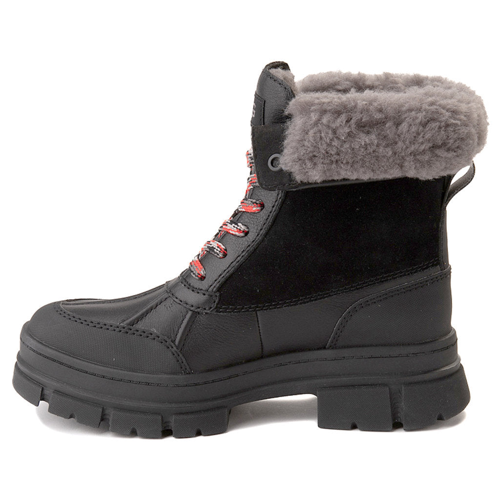 UGG Ashton Addie Waterproof Leather Women's Winter Boots#color_black