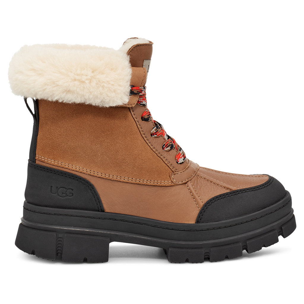 UGG Ashton Addie Waterproof Leather Women's Winter Boots#color_chestnut