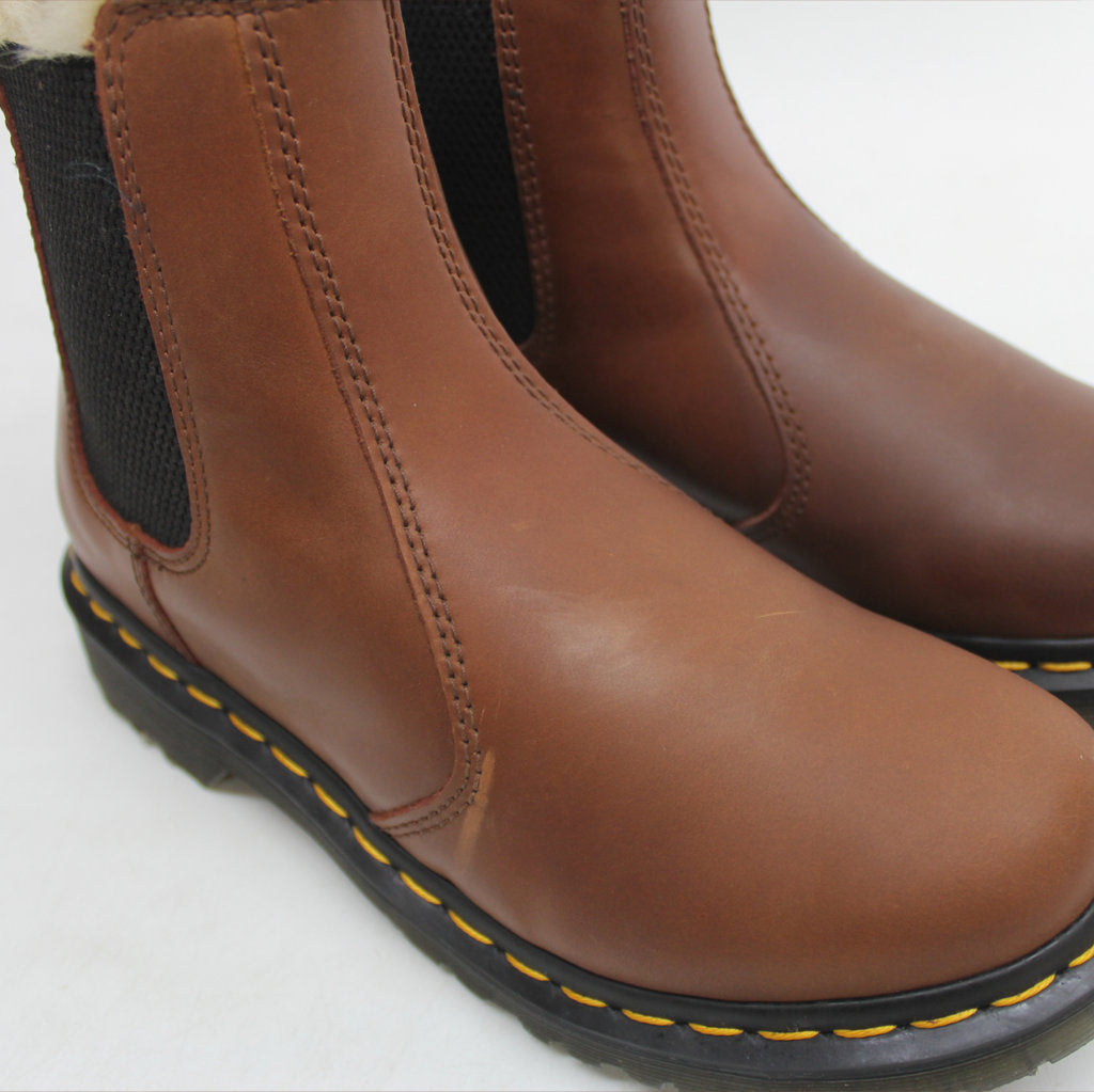 Dr. Martens Womens Boots 2976 Leonore Casual Slip-On Chelsea Leather - UK 5