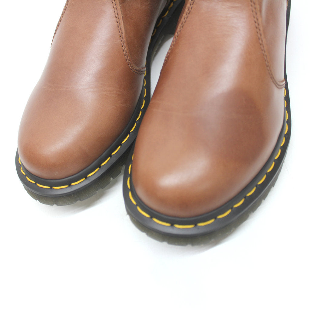 Dr. Martens Womens Boots 2976 Leonore Casual Slip-On Chelsea Leather - UK 6.5