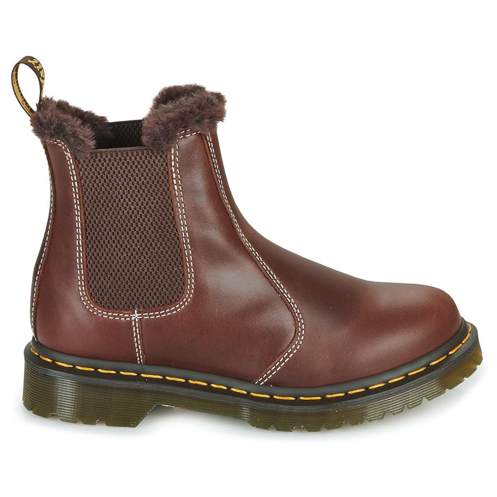 Dr. Martens Womens Boots 2976 Leonore Casual Slip On Chelsea Leather - UK 5