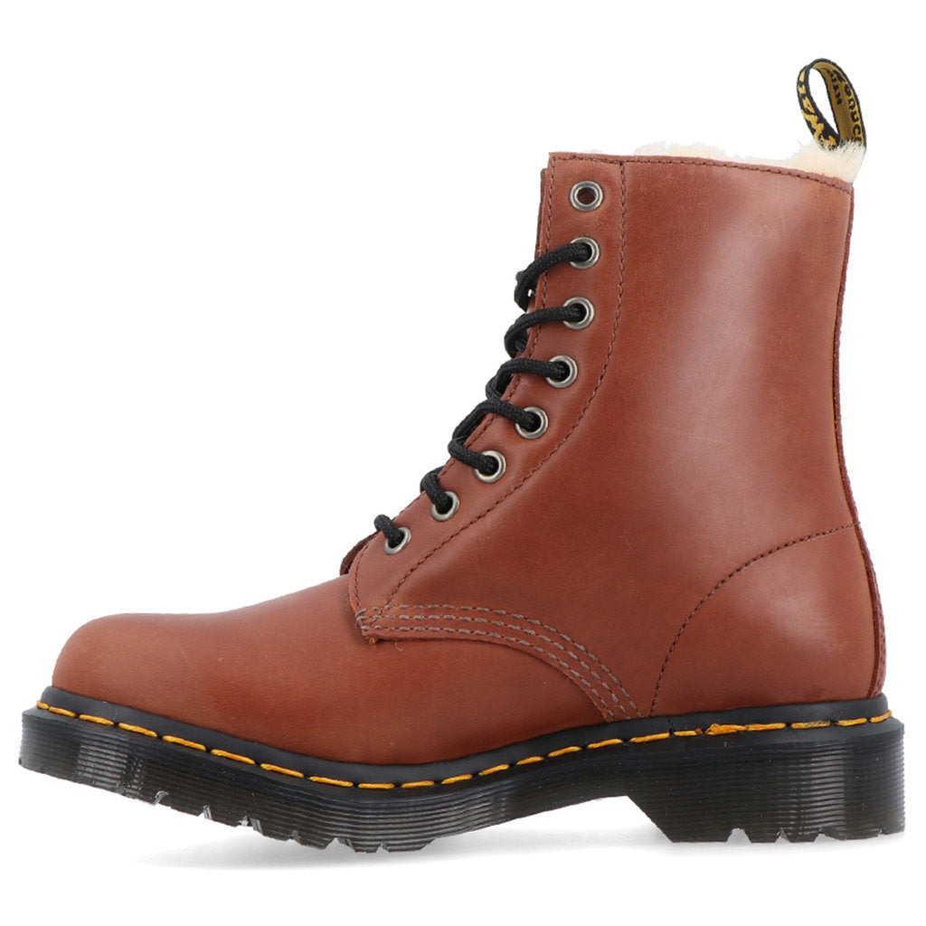 Dr. Martens Womens Boots 1460 Serena Casual Lace-Up Ankle Farrier Leather - UK 5