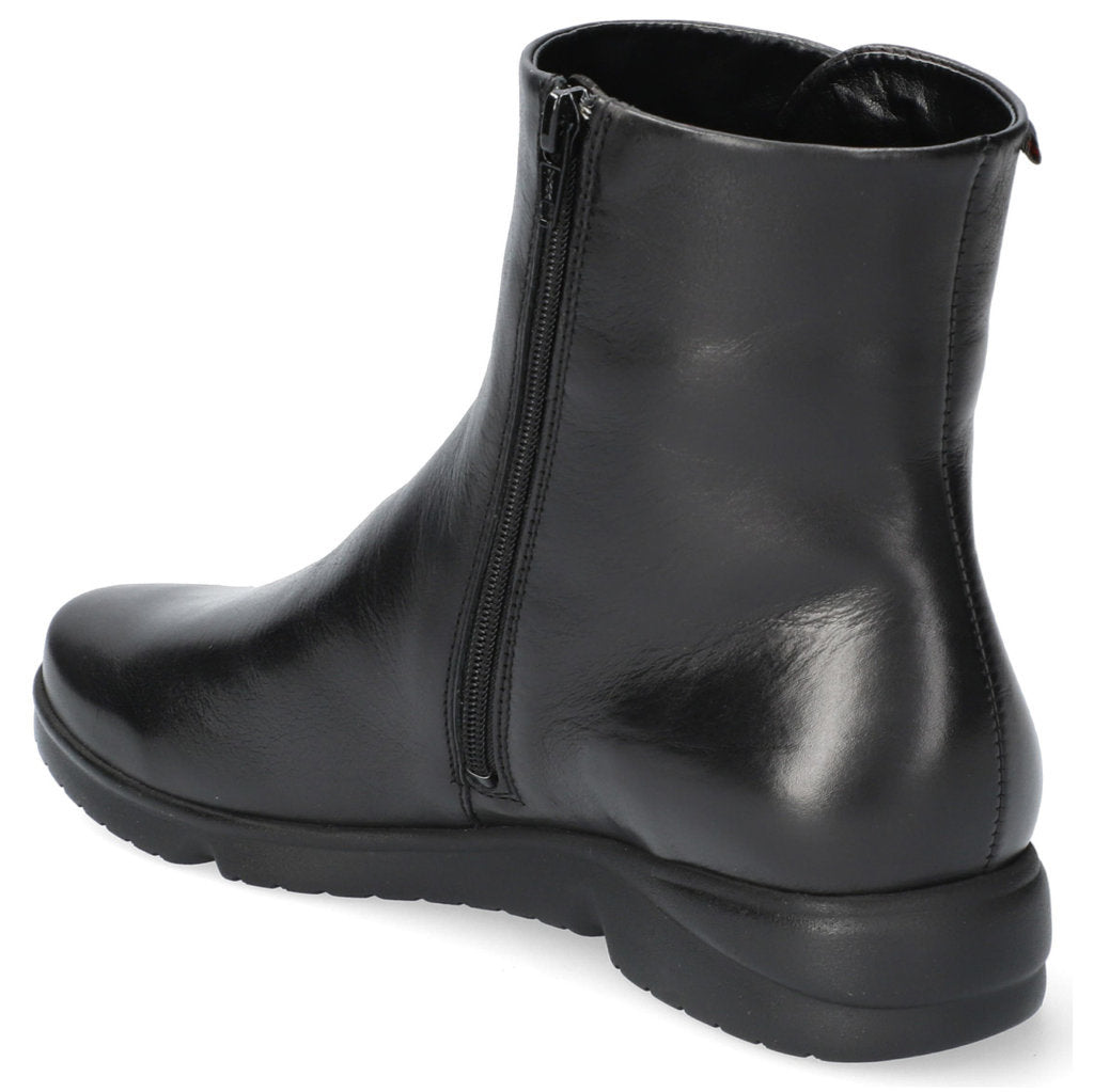 Mephisto Raine Leather Womens Boots#color_black
