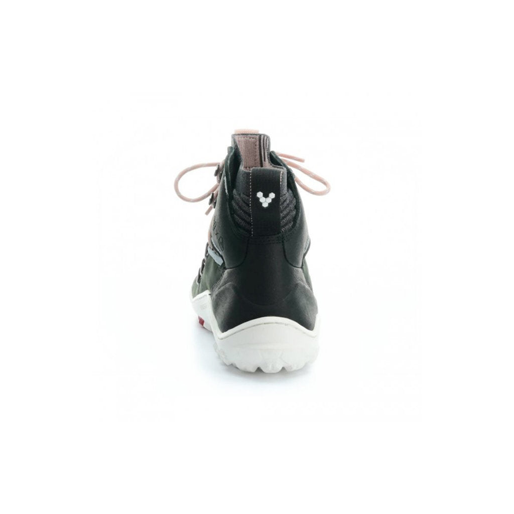 Vivobarefoot Tracker Decon FG2 Leather Womens Trainers#color_obsidian misty rose