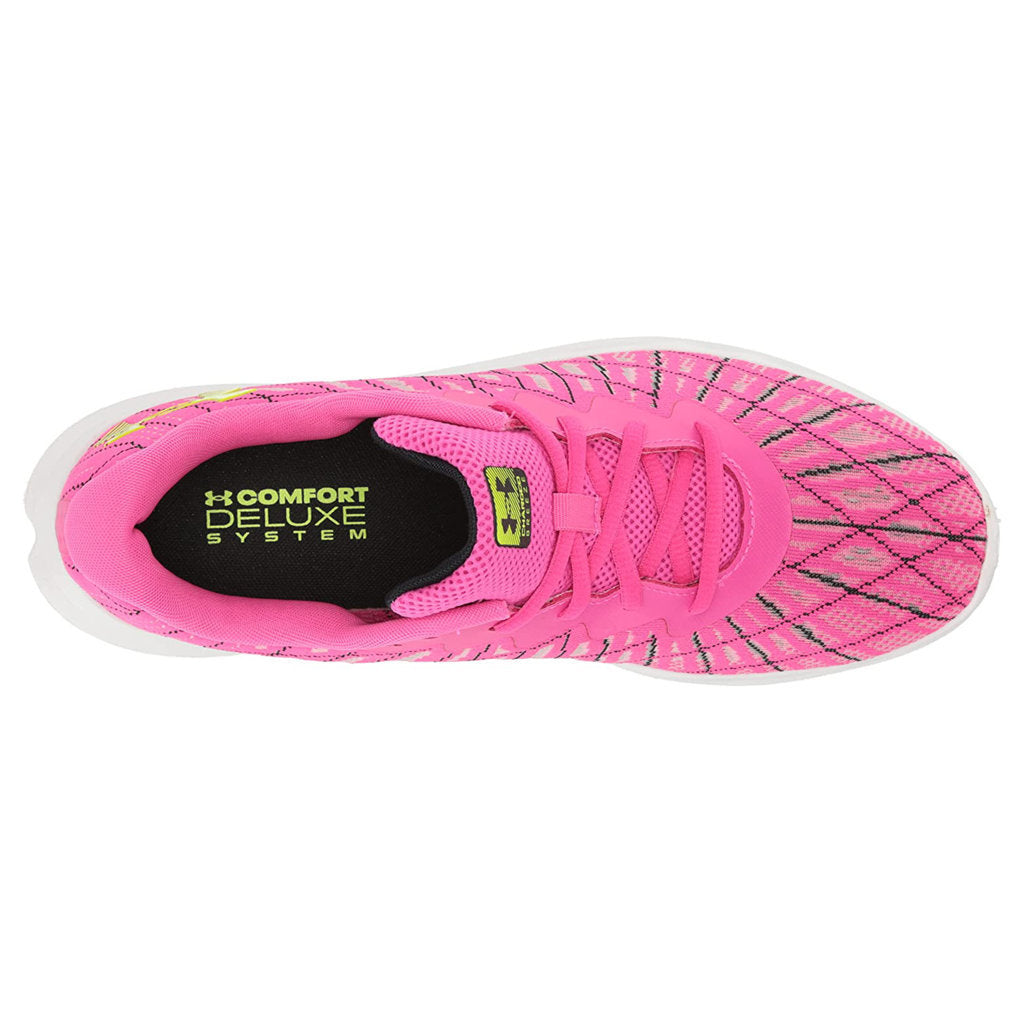 Under Armour Charged Breeze 2 Textile Women's Low-Top Trainers#color_pink black