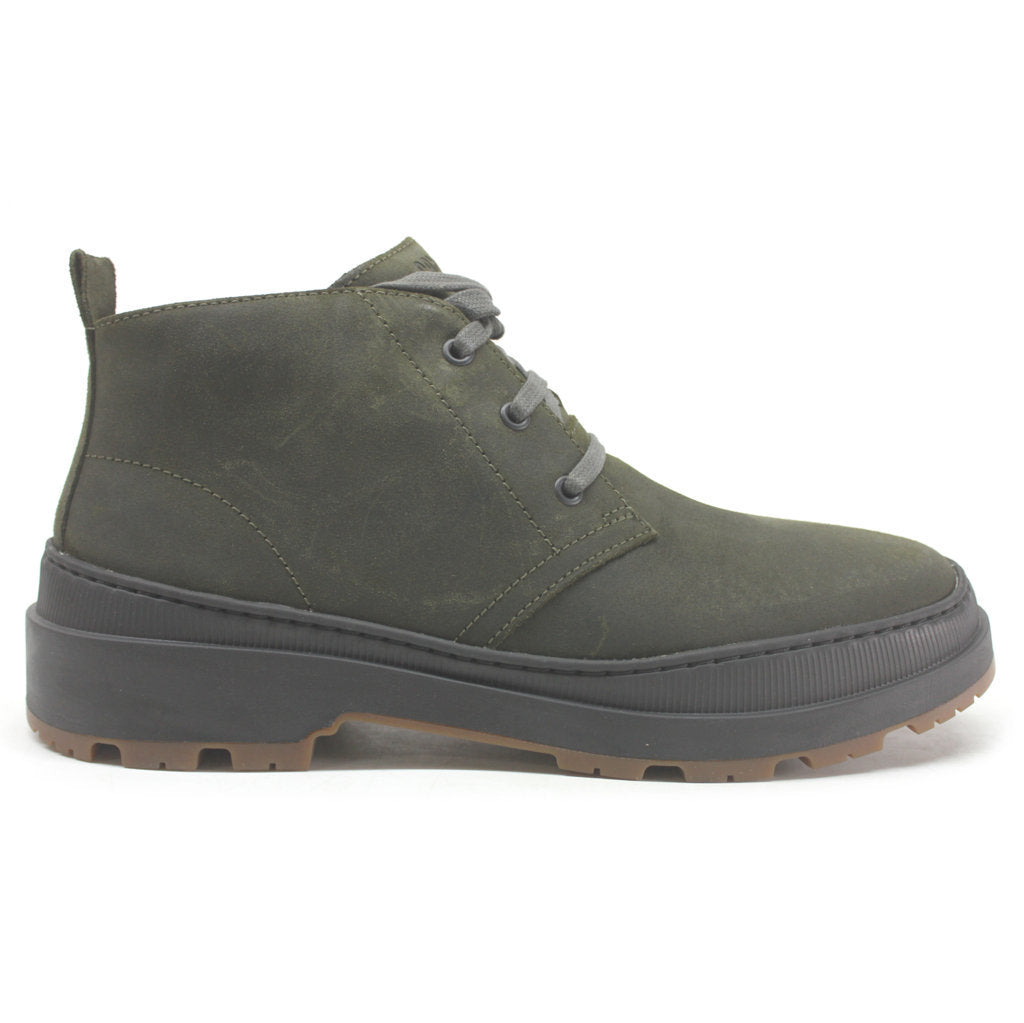 Camper Brutus Trek Nubuck Leather Men's Boots#color_green