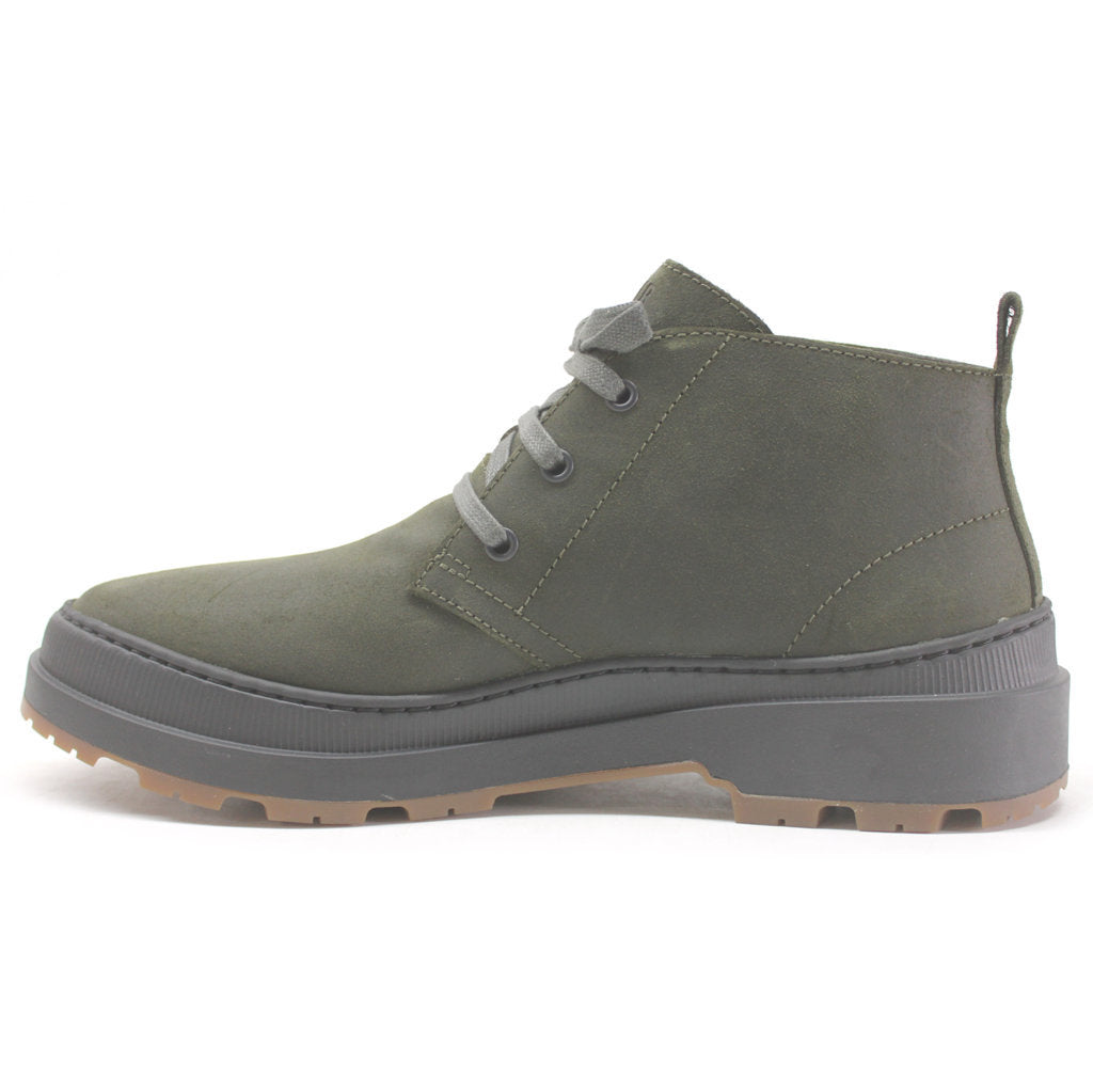 Camper Brutus Trek Nubuck Leather Men's Boots#color_green