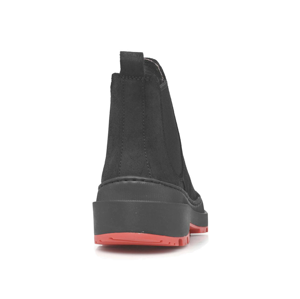 Camper Brutus Trek Nubuck Leather Women's Chelsea Boots#color_black